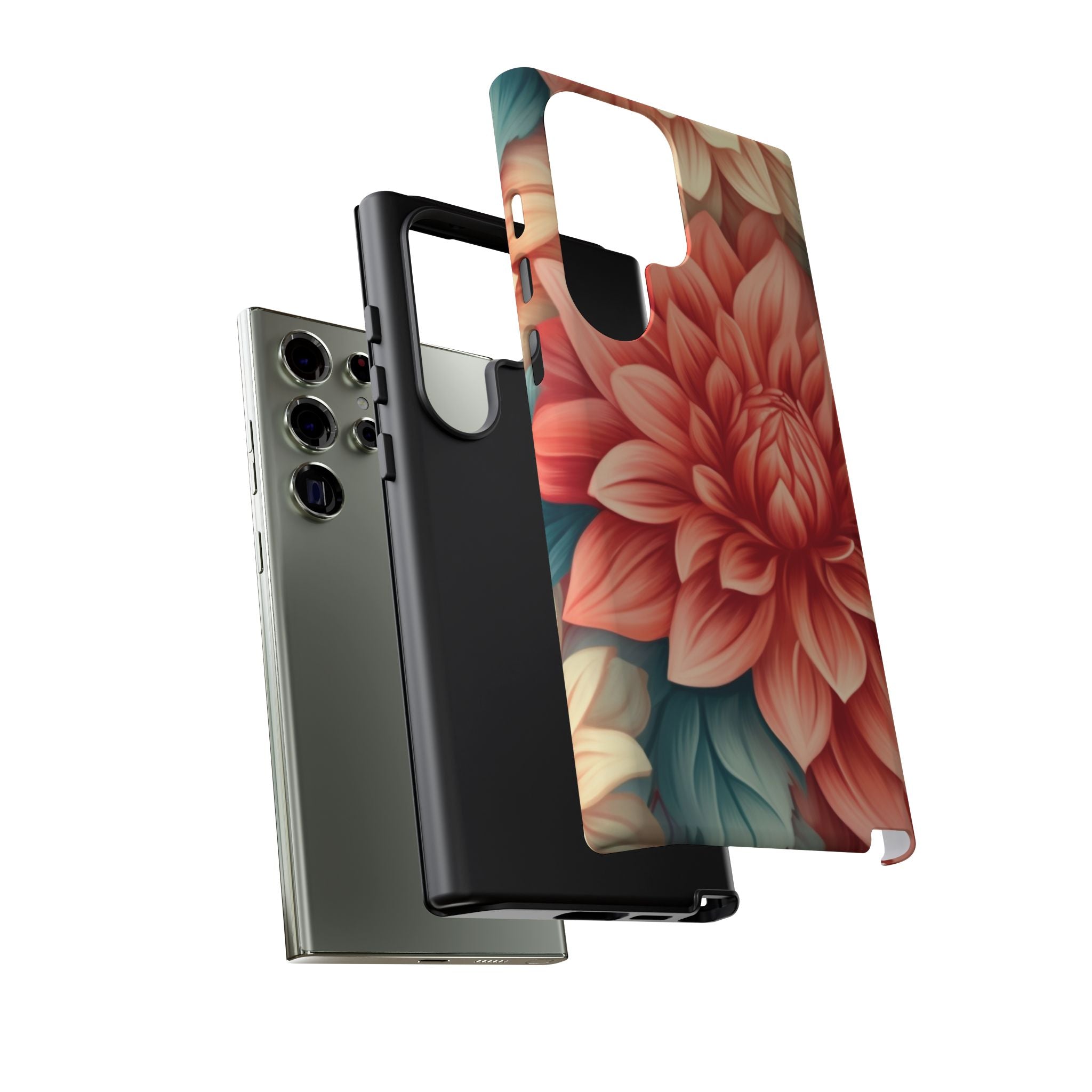 Dahlia Bloom Samsung Phone Case