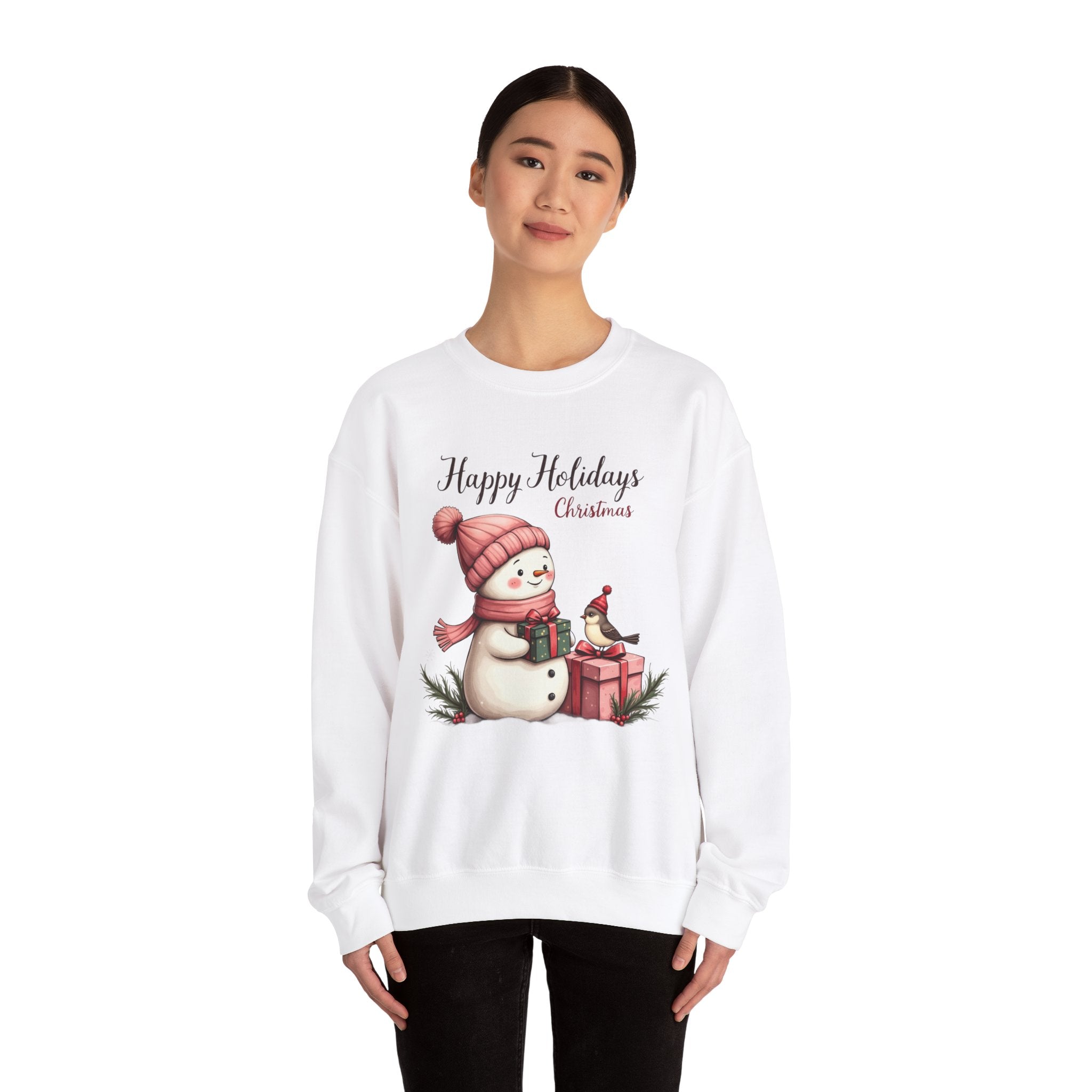 Cozy Snowman Christmas Sweatshirt