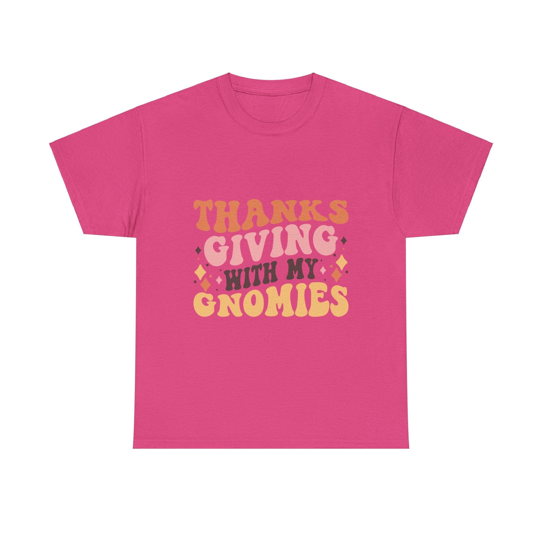 Thanksgiving Gnomes Retro T-Shirt