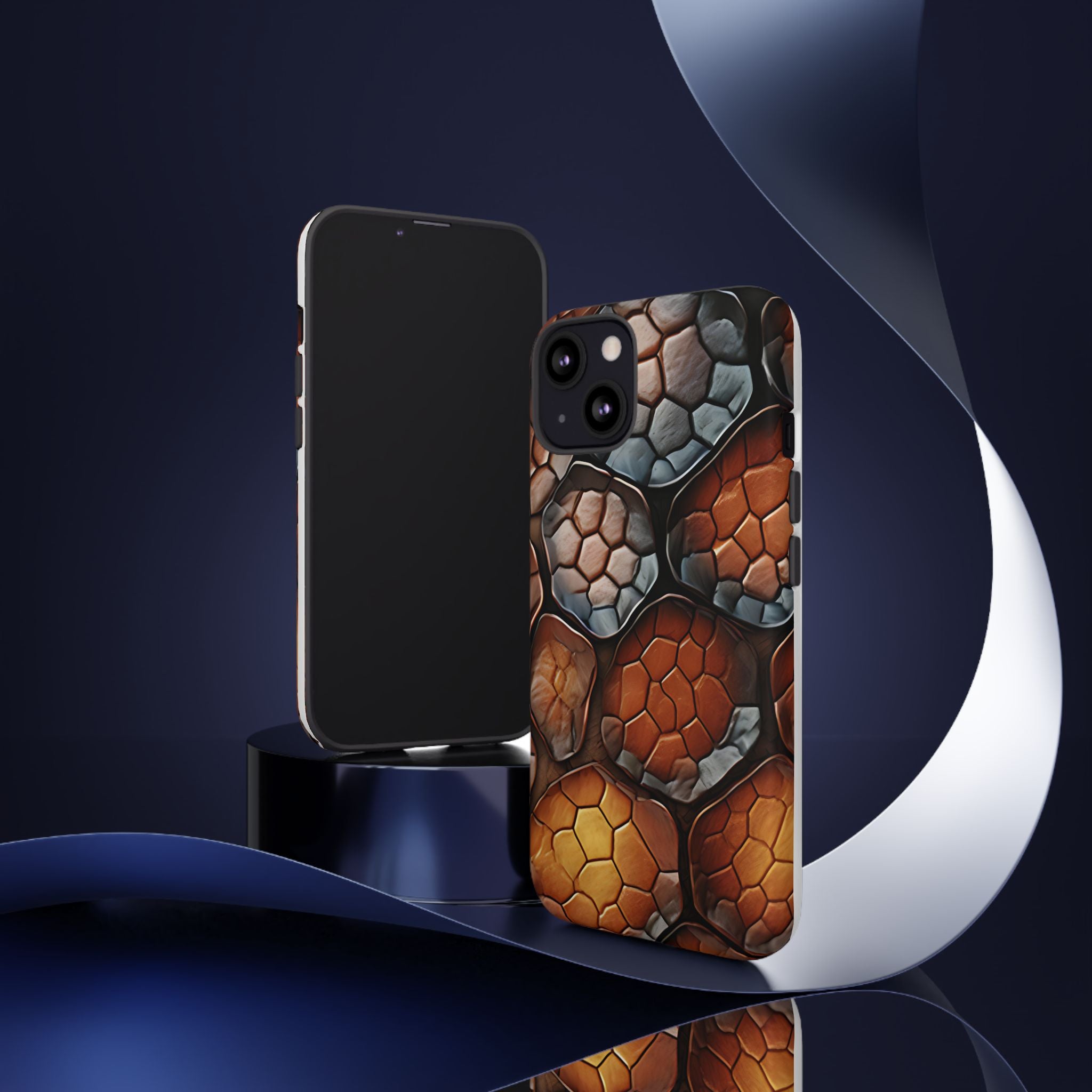 Reptilian Scales iPhone Case - 3D Texture