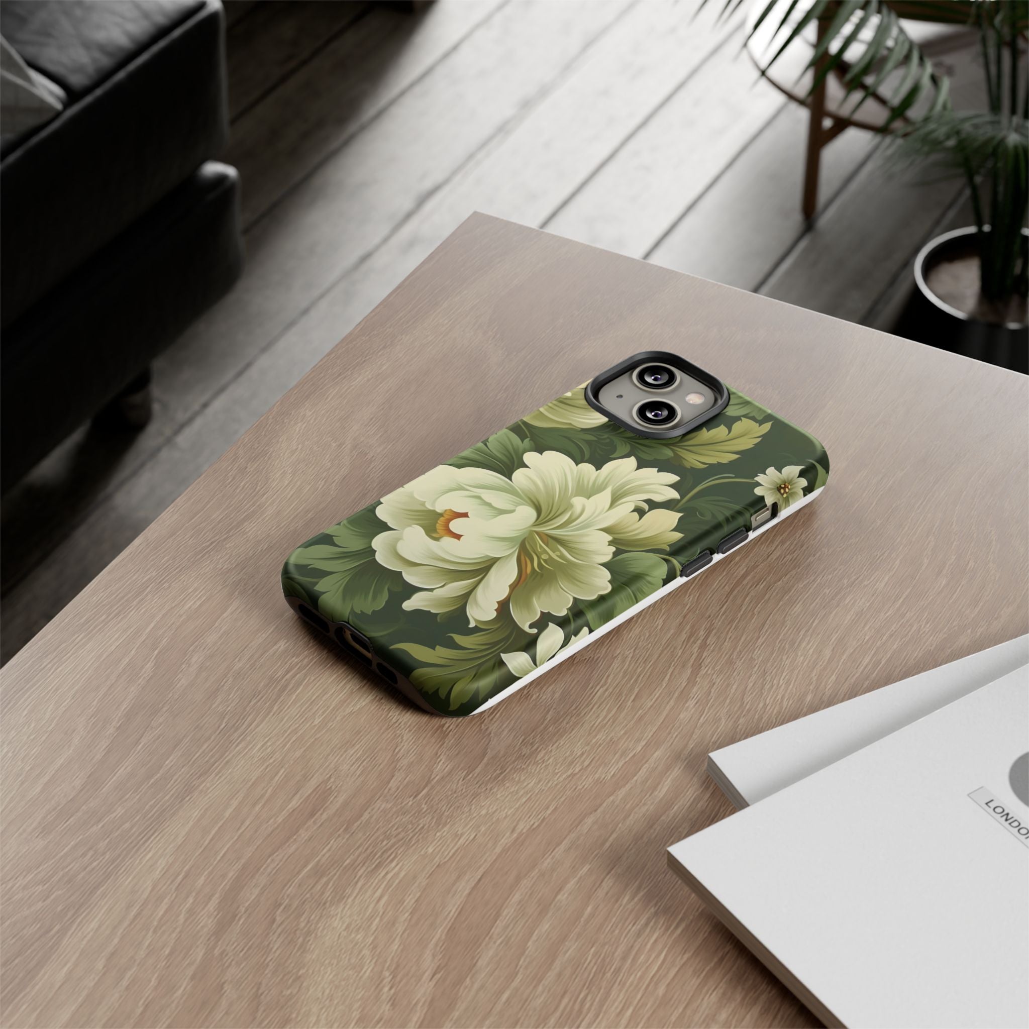 Opulent Floral Hexagon iPhone Case