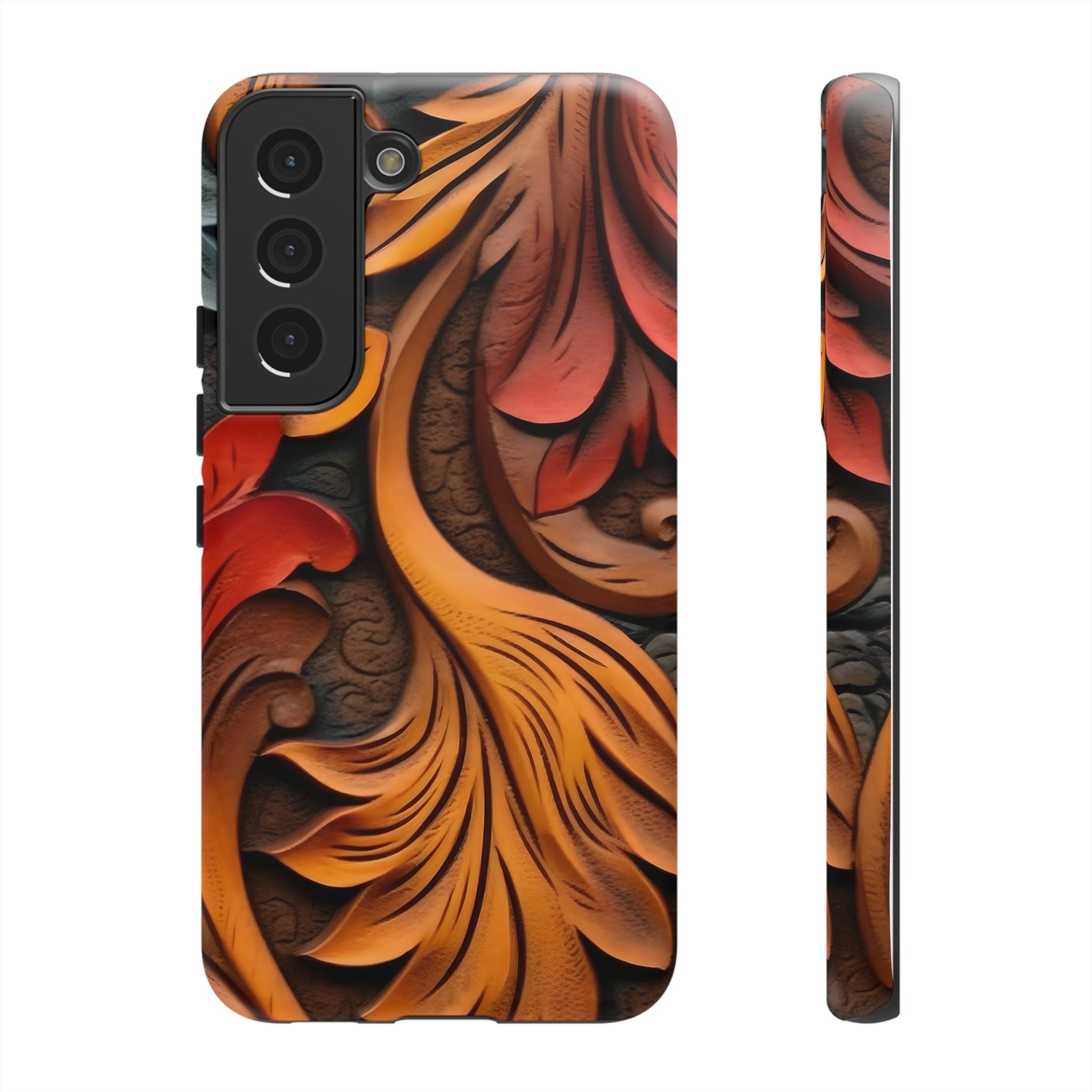 Baroque Floral Samsung Phone Case