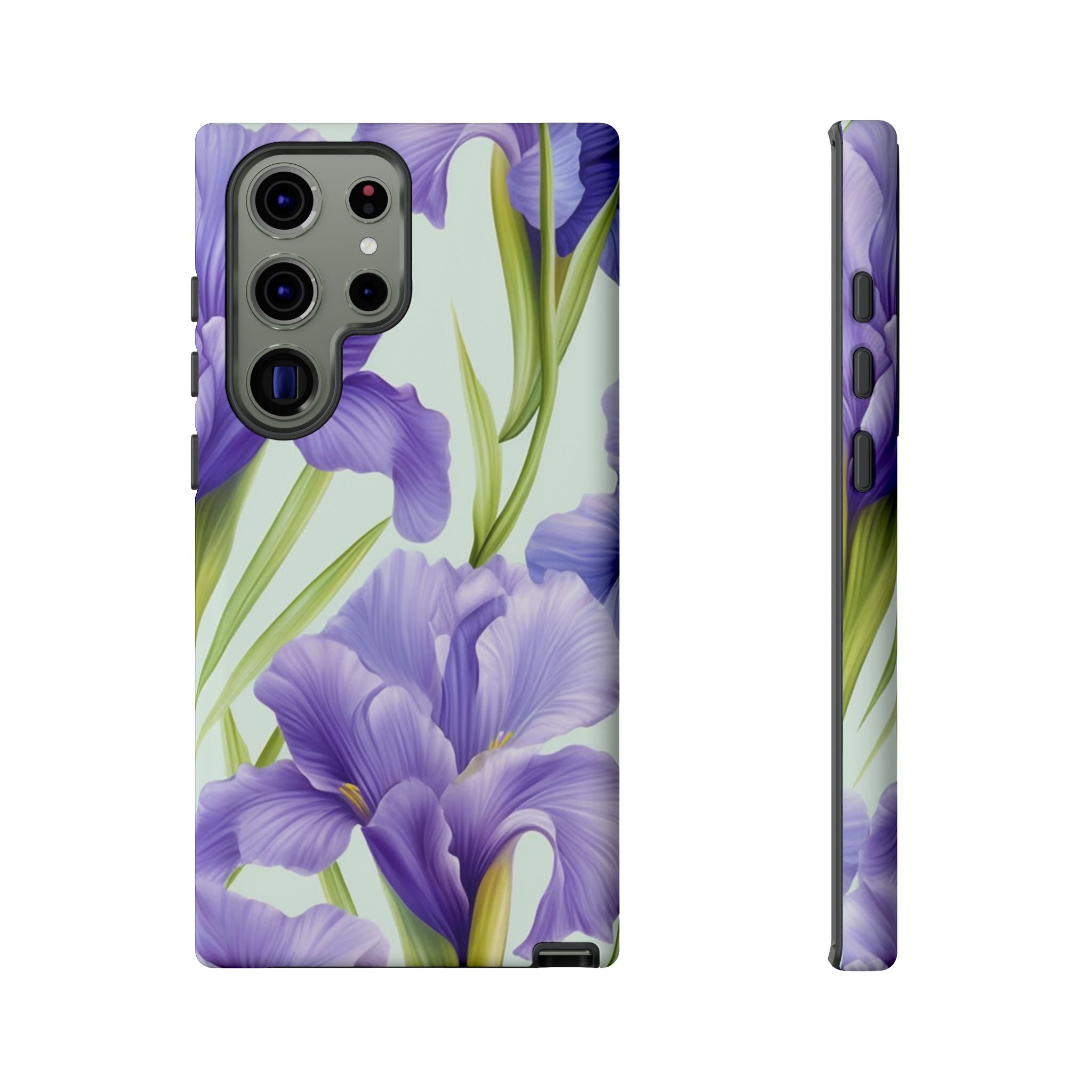 Elegant Purple Iris Samsung Phone Case