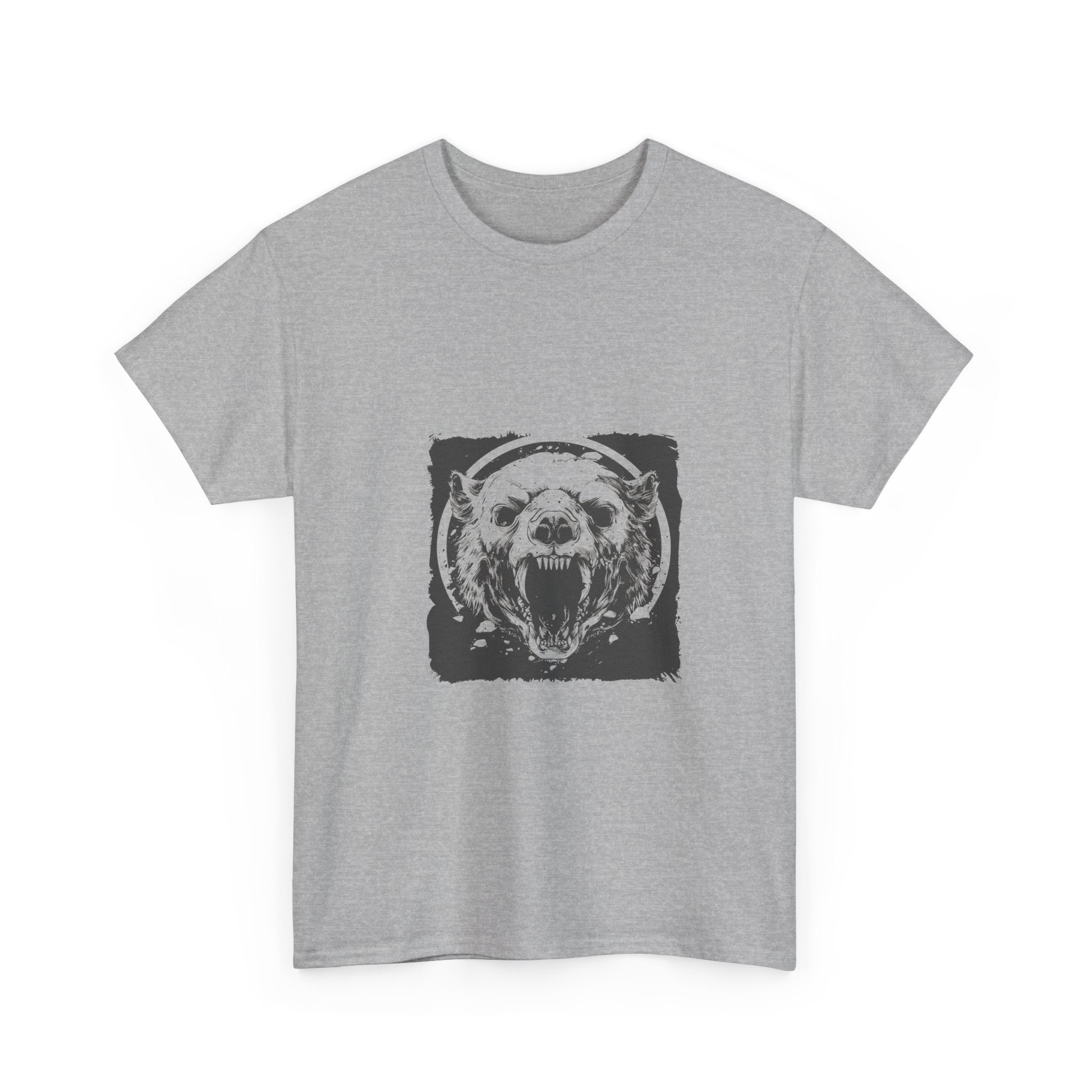 Vintage Roar: Bear Head T-Shirt