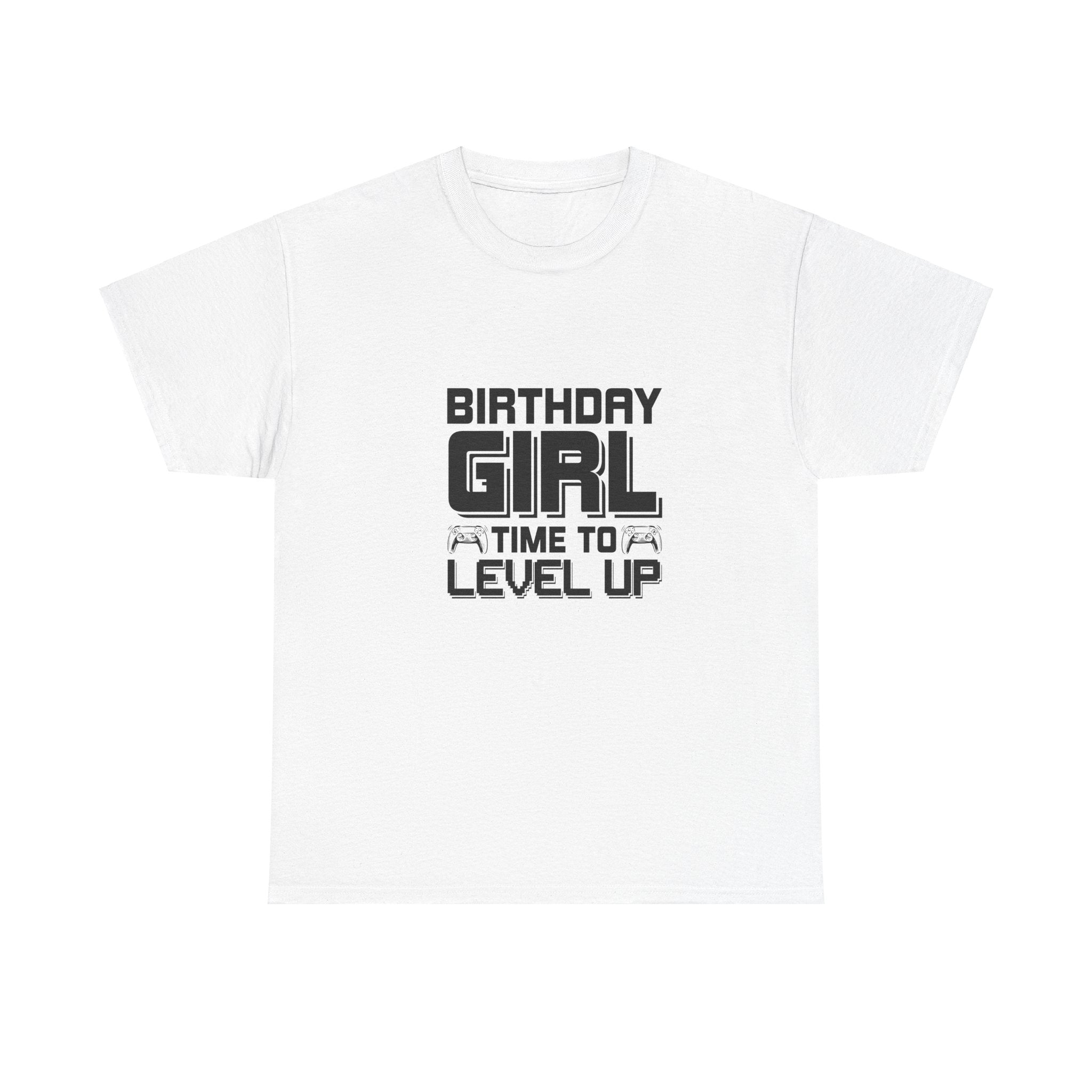 Birthday Girl Level Up Gamer T-Shirt