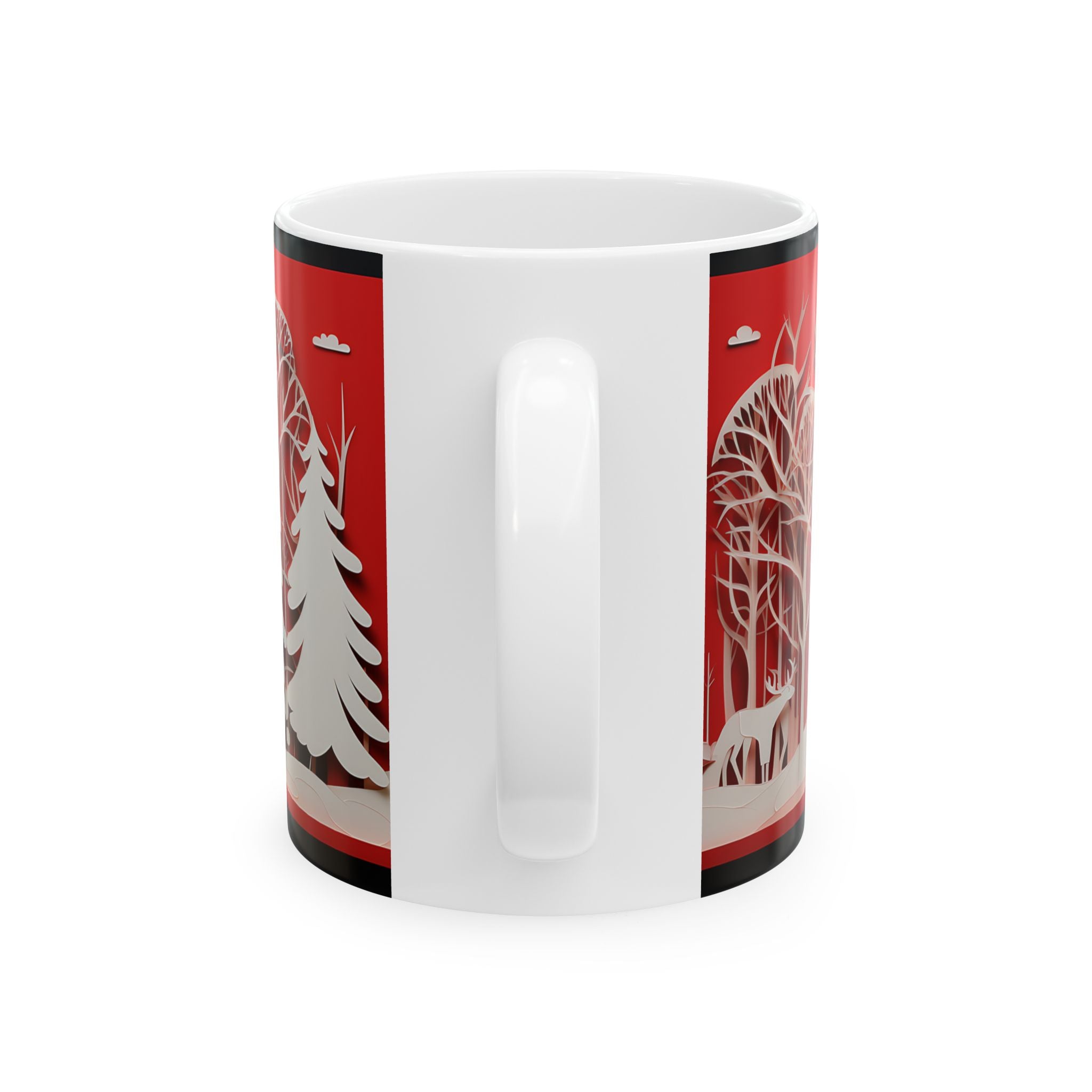 Winter Wonderland Papercut Mug