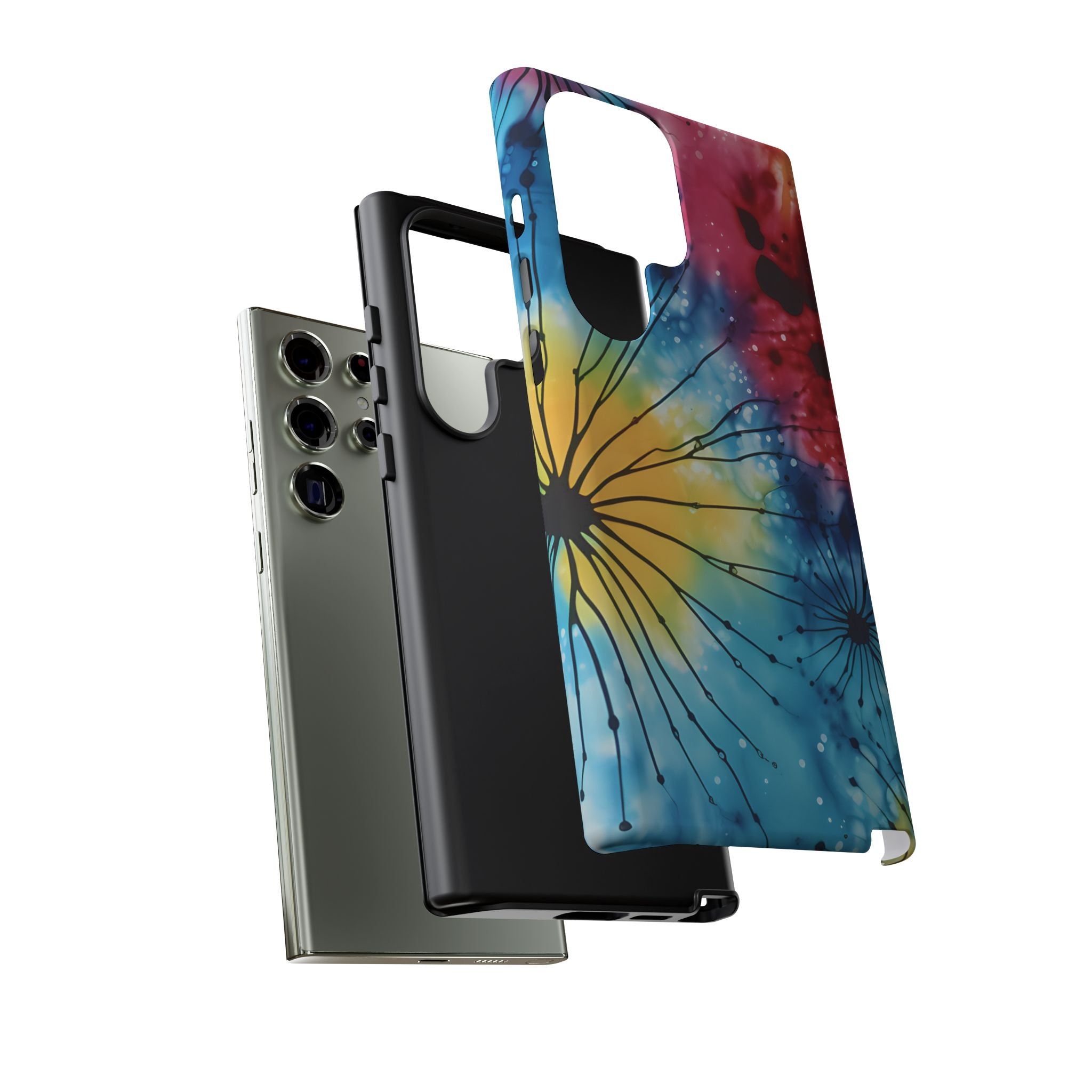 Cosmic Bloom Abstract Samsung Case