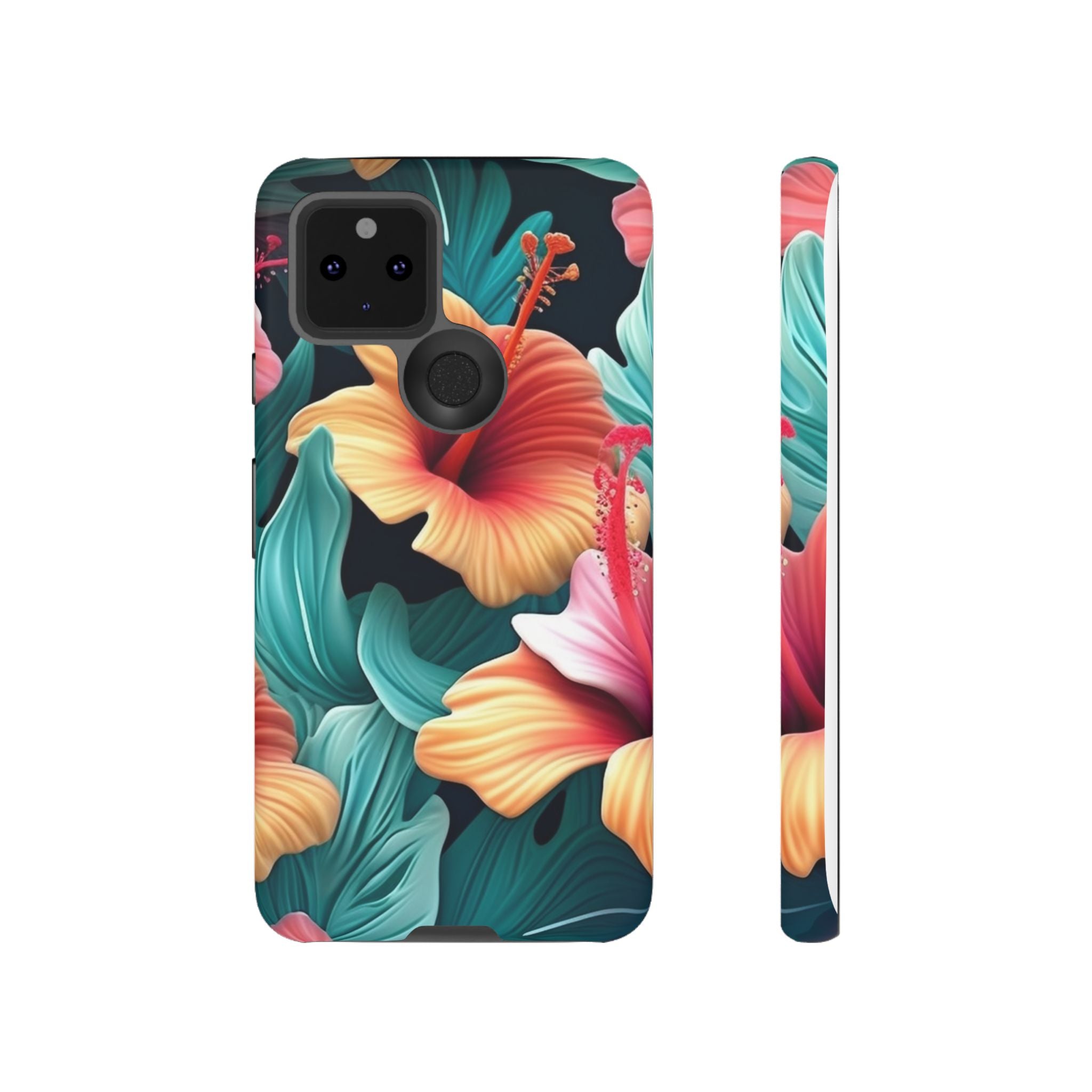 Vibrant Hibiscus Google Pixel Case (All Models)