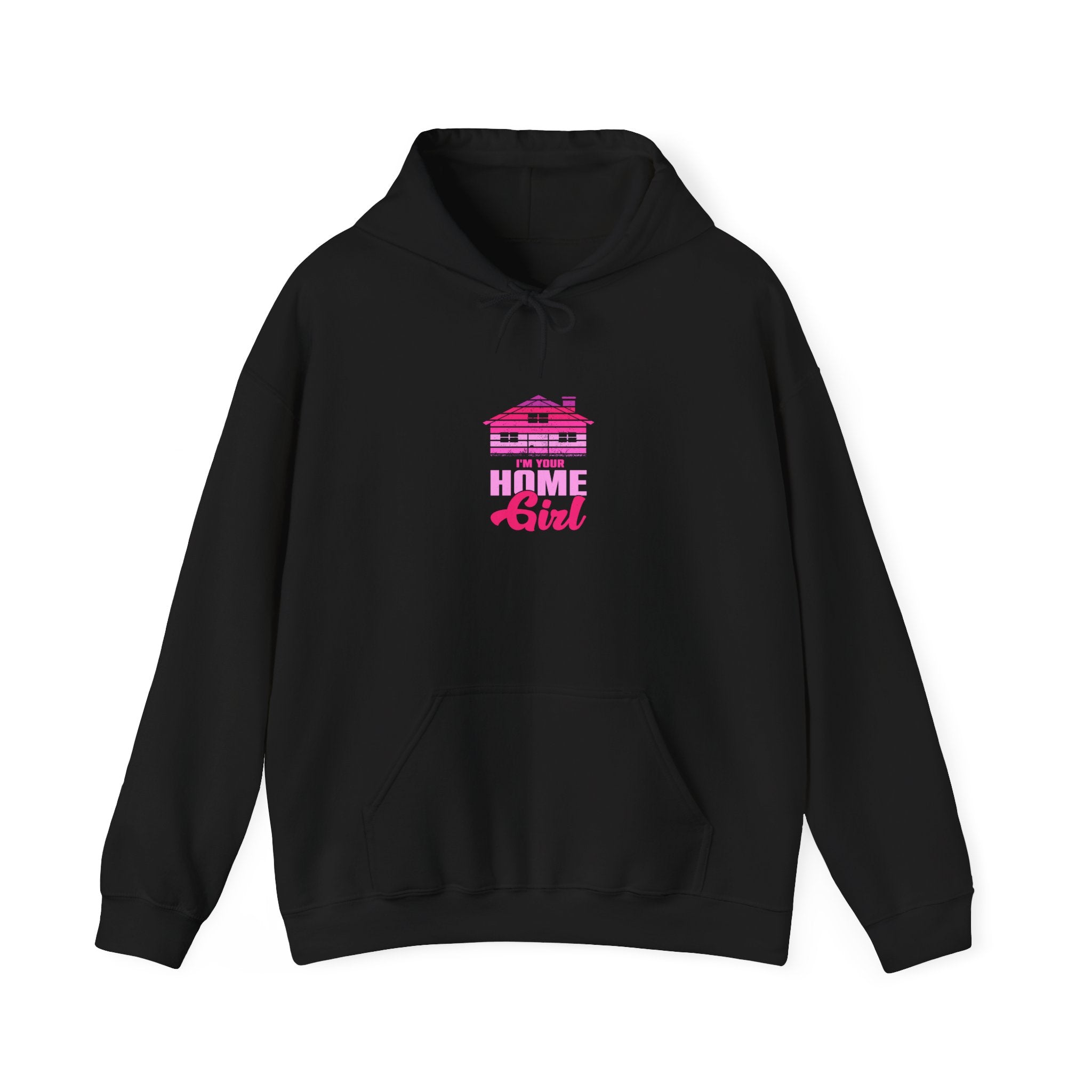 Pink House Girl Hoodie - Retro Style