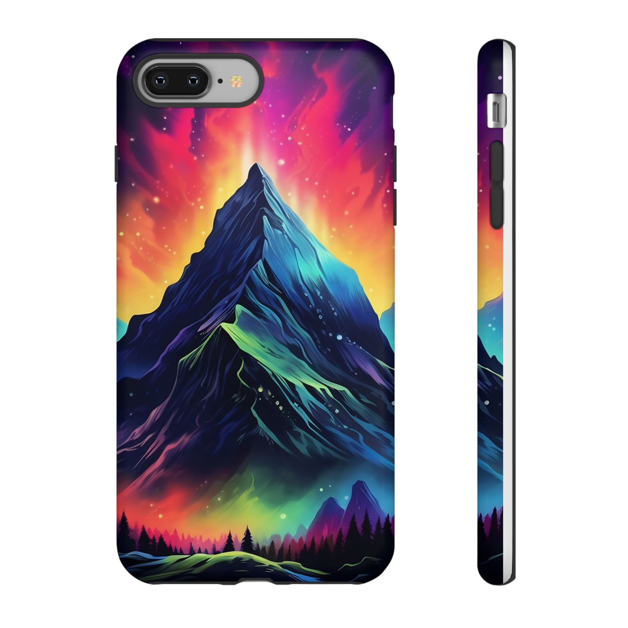 Cosmic Mountain iPhone Case - Hexagon Stone