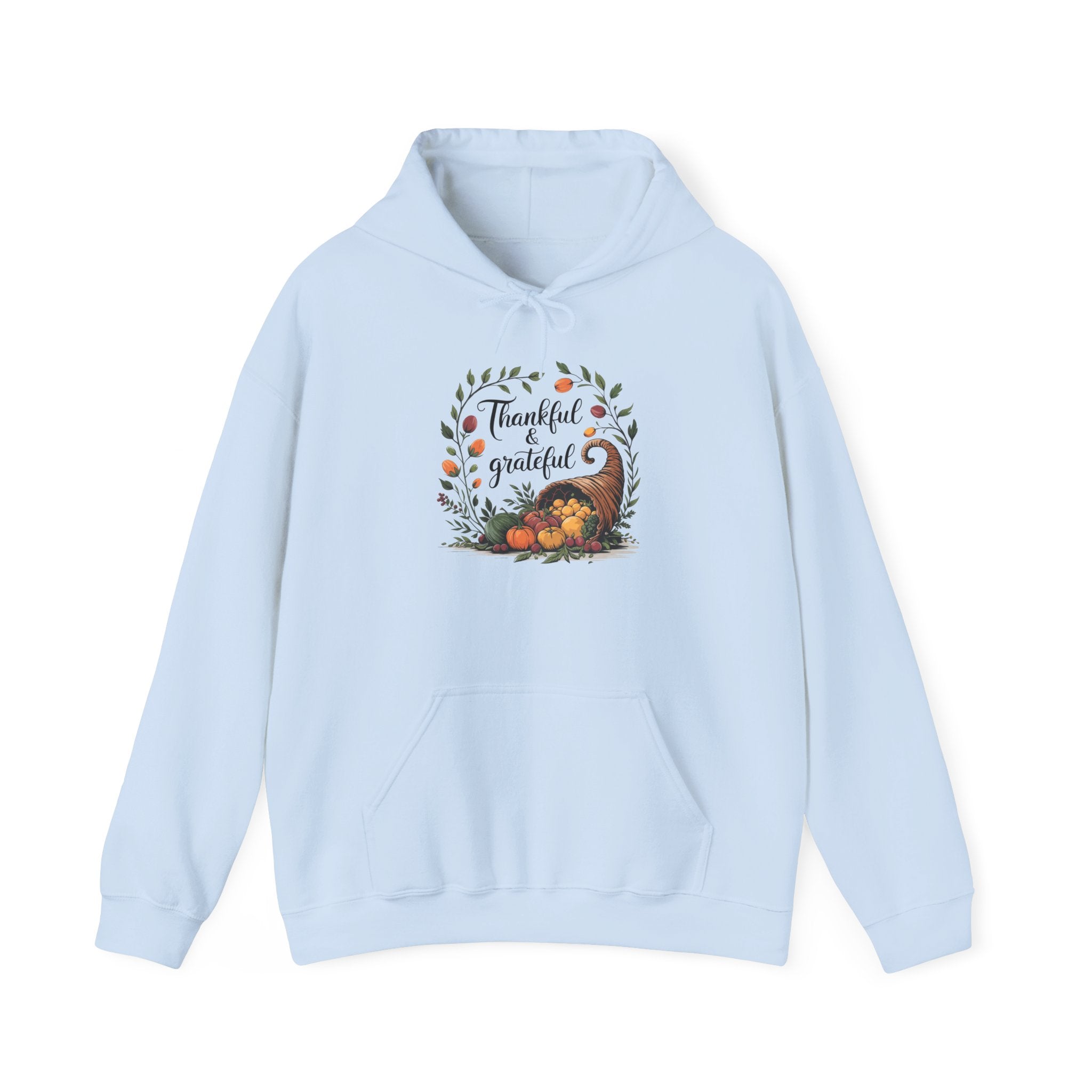 Thankful & Grateful Thanksgiving Hoodie