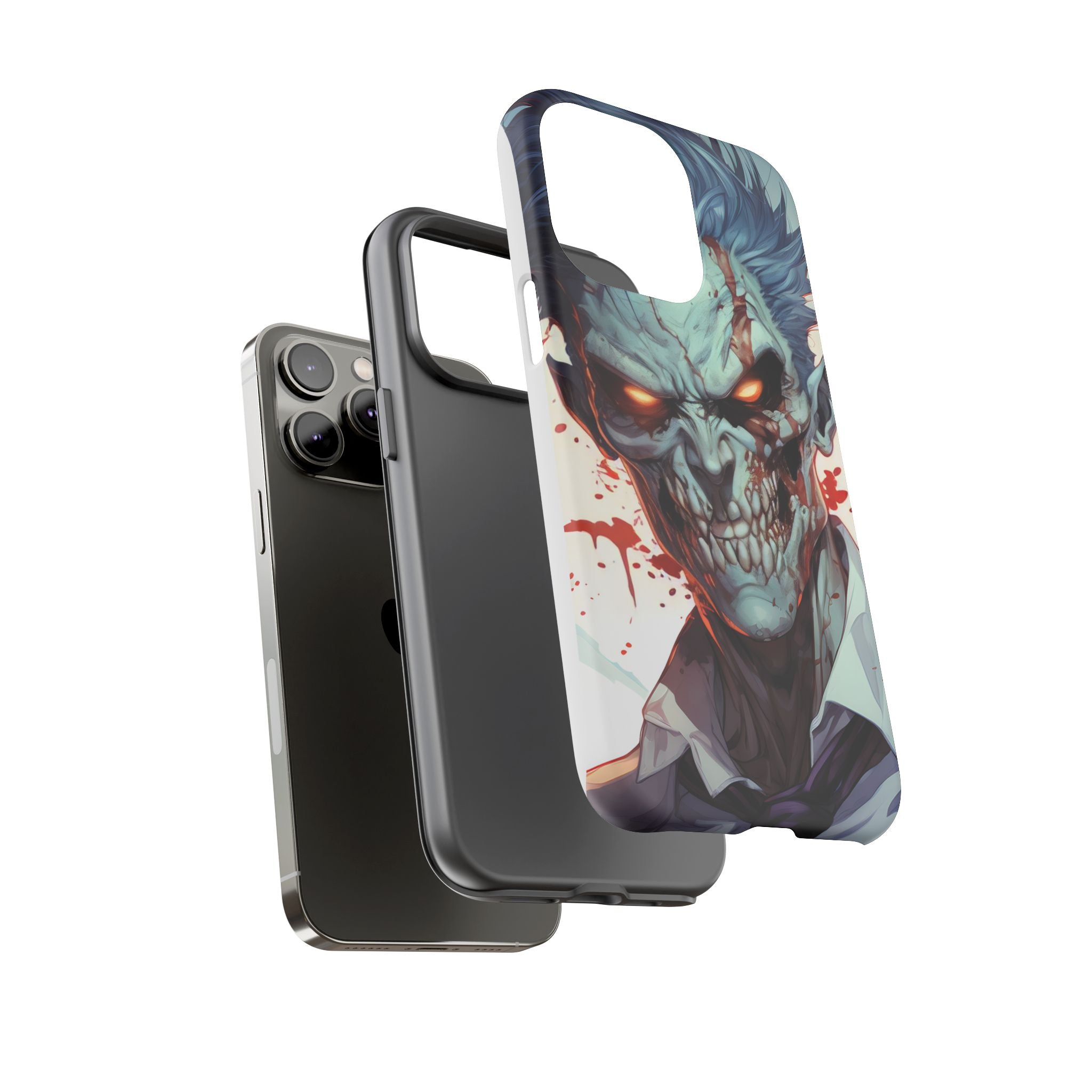 Zombie Elegance Hexagon iPhone Case