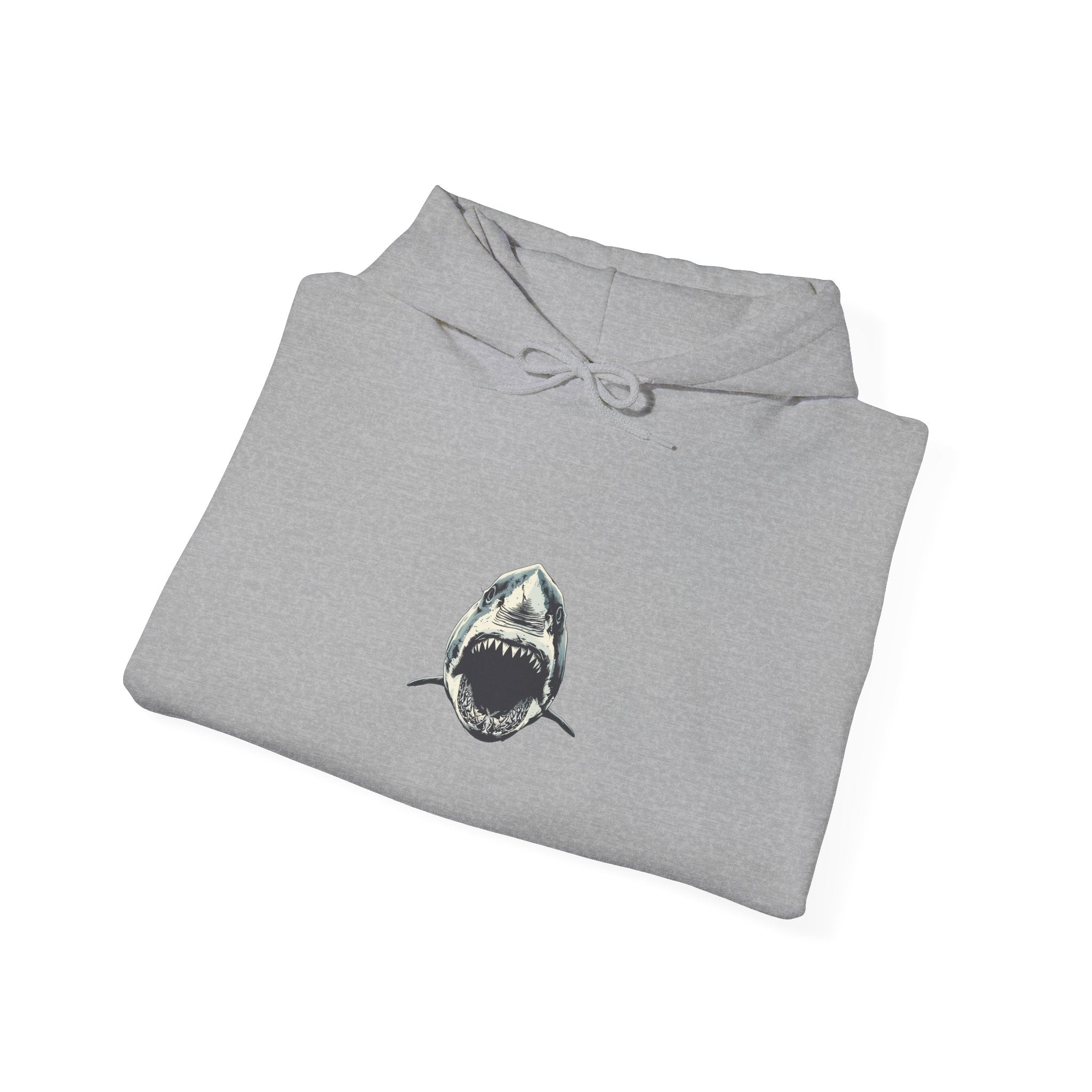 Great White Shark Head Hoodie