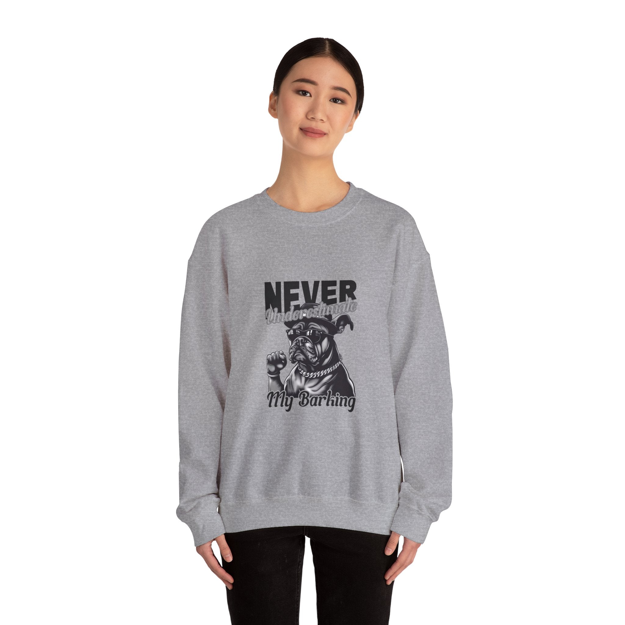 Gangster Bulldog Sweatshirt: Never Underestimate