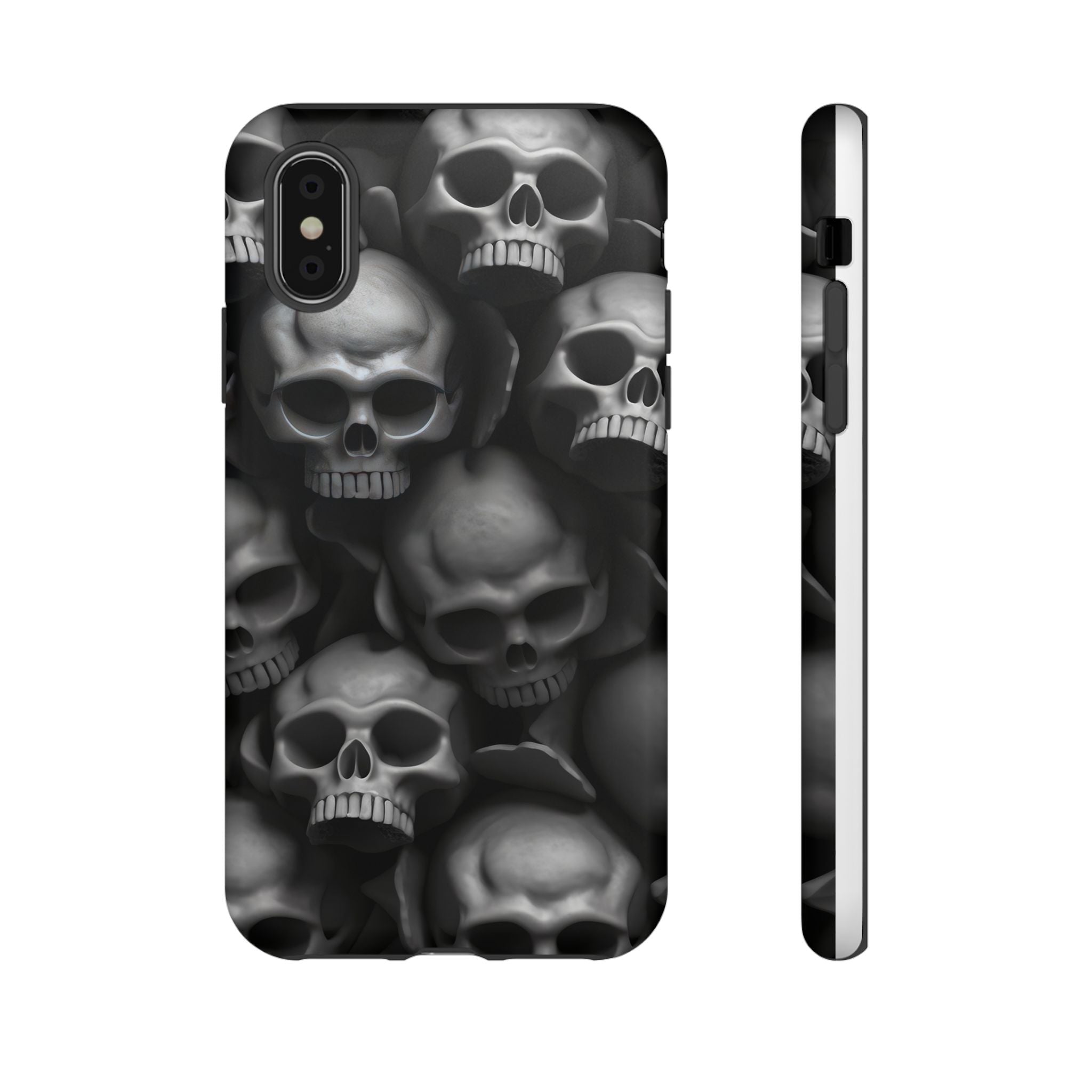 Memento Mori: Hexagon Stone iPhone Case