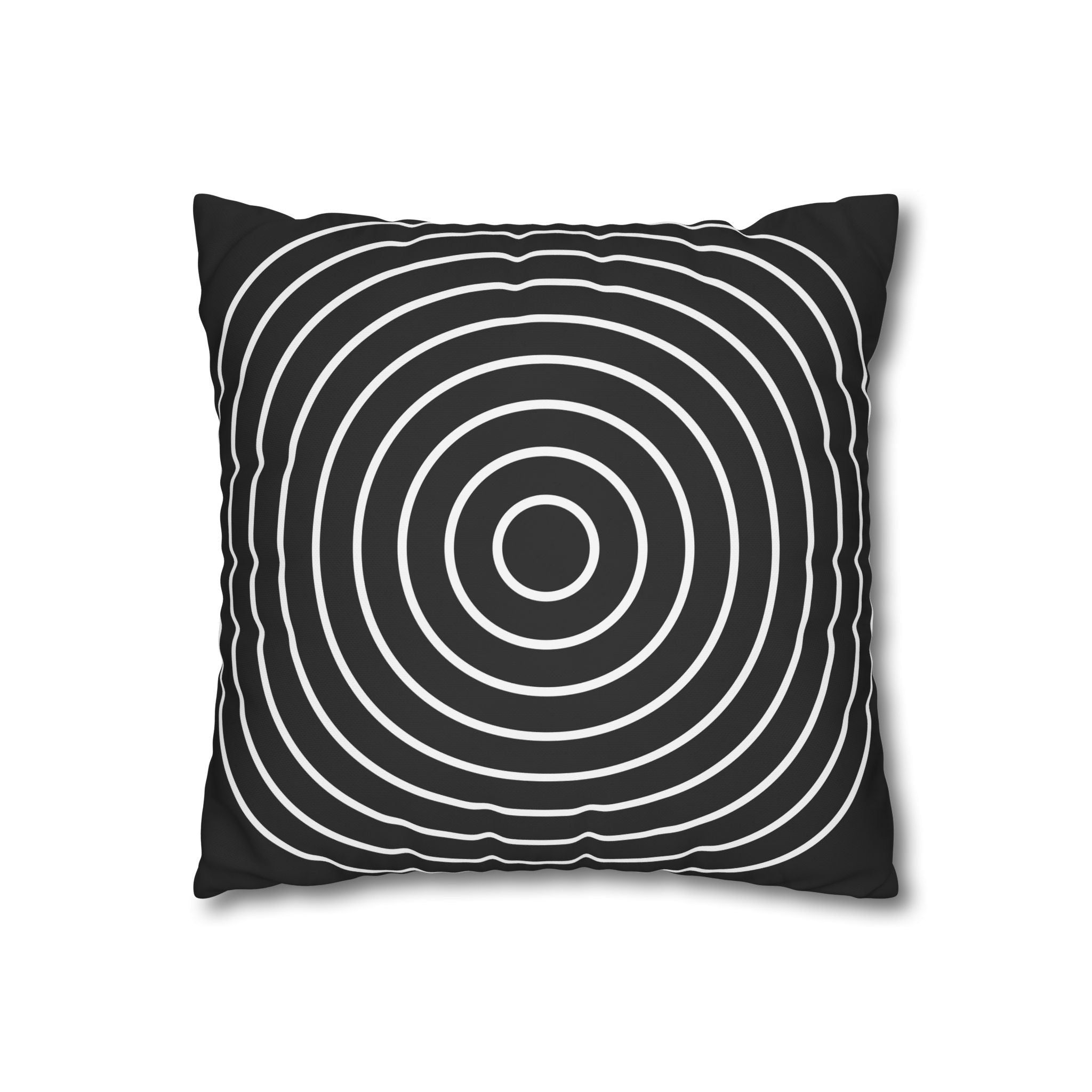 Concentric Circles Hypnotic Pillowcase