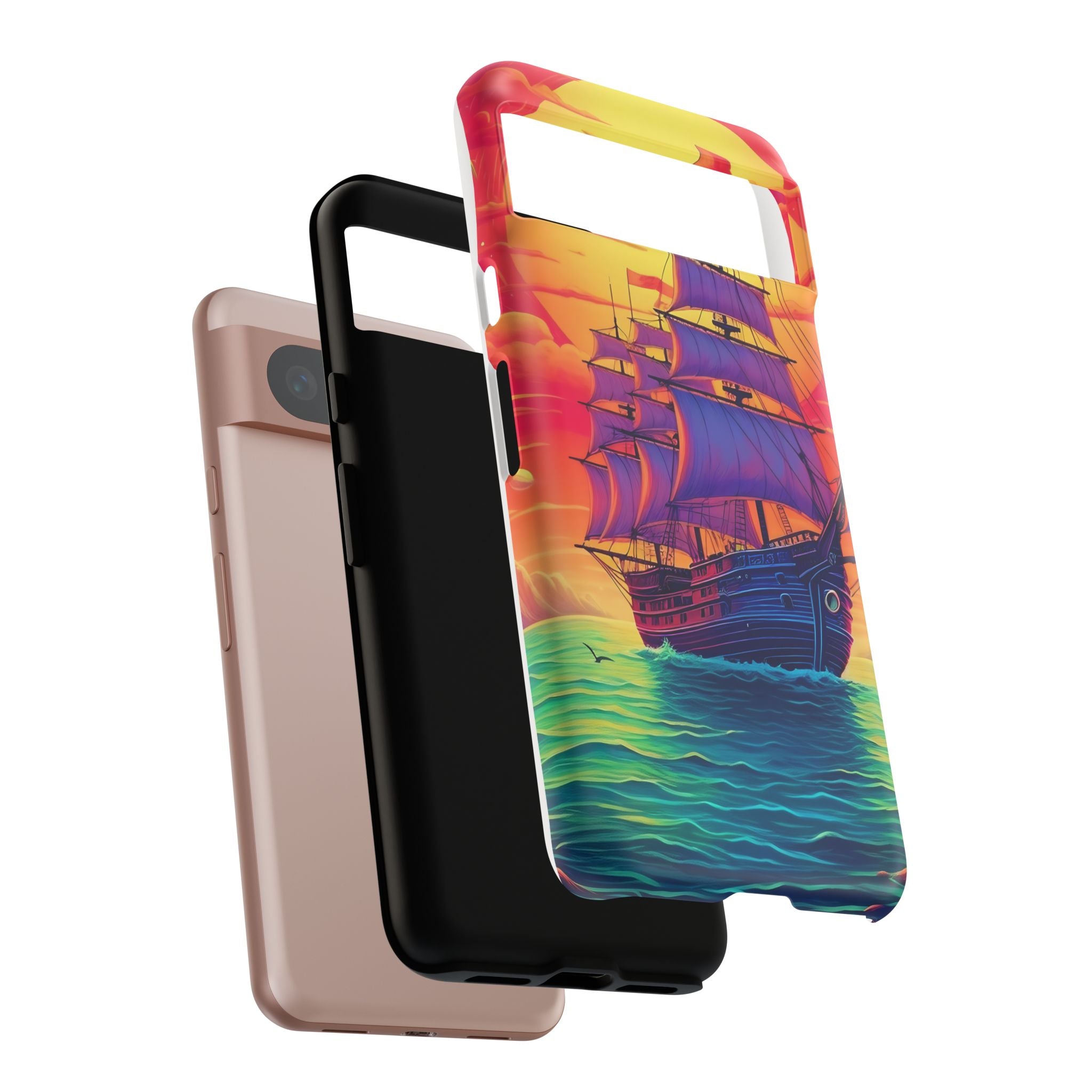 Sunset Galleon Google Pixel Case (All Models)