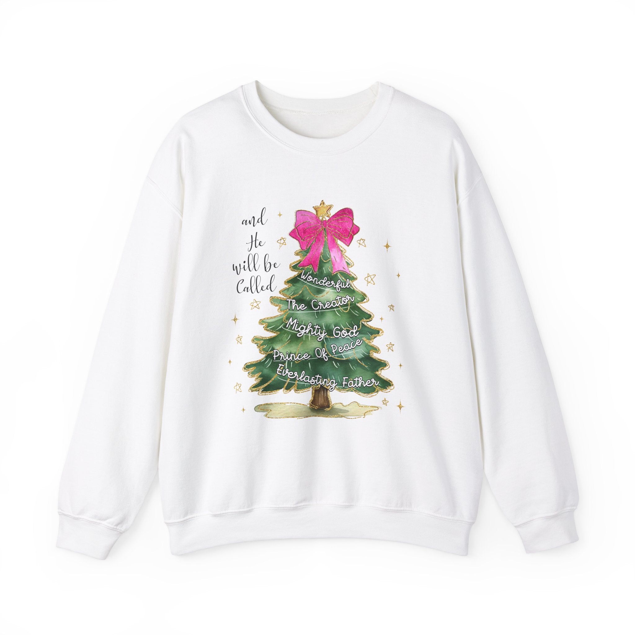 Watercolor Christmas Tree Sweatshirt