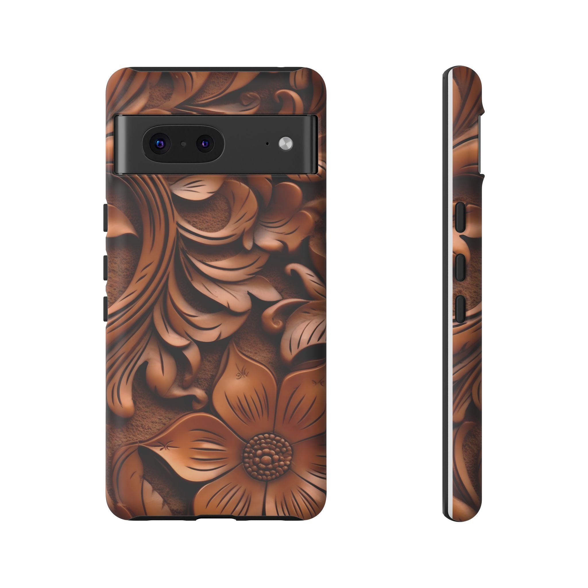 Intricate Wood Carving Design Google Pixel Case (All Models)