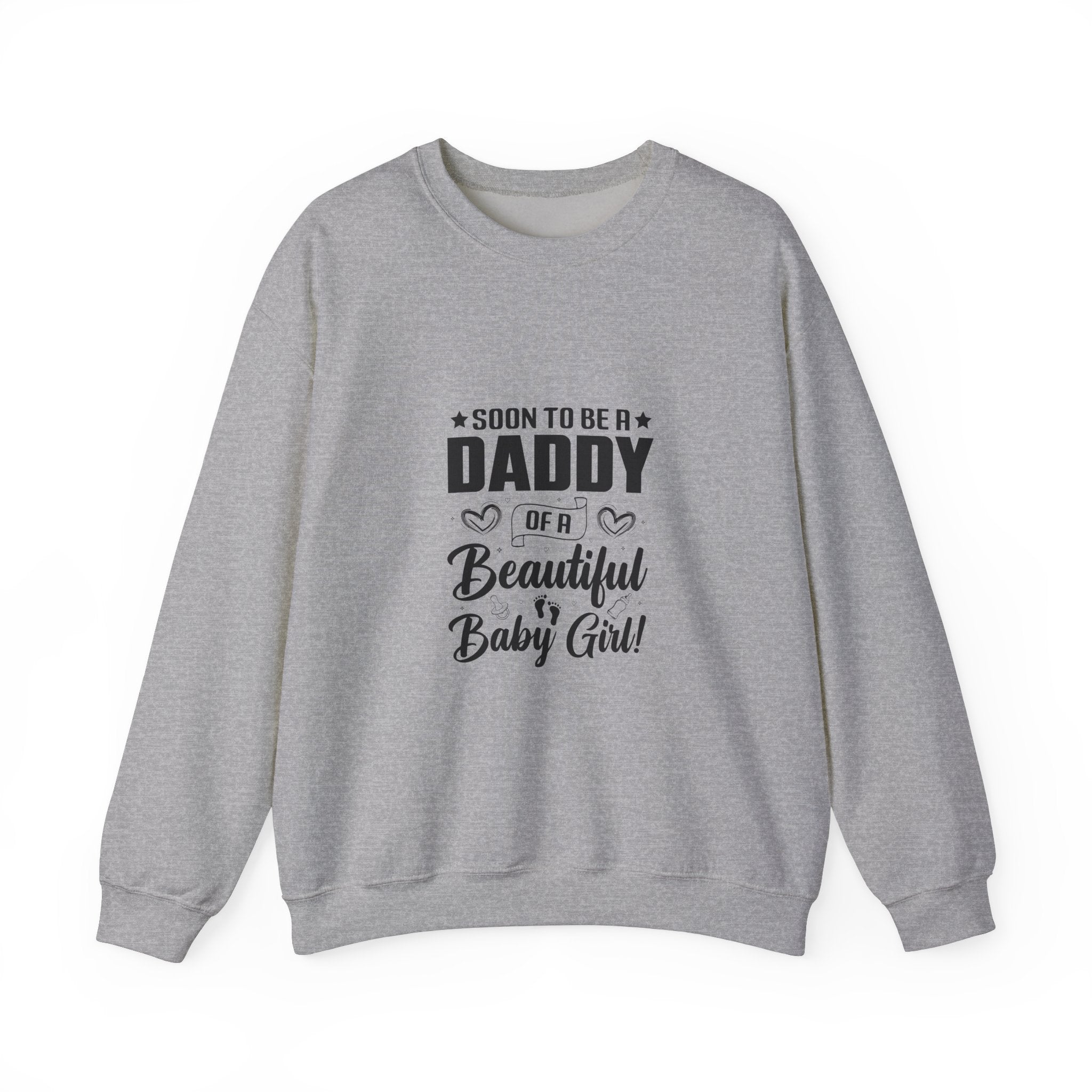 Daddy's Soon-to-be Baby Girl Sweatshirt