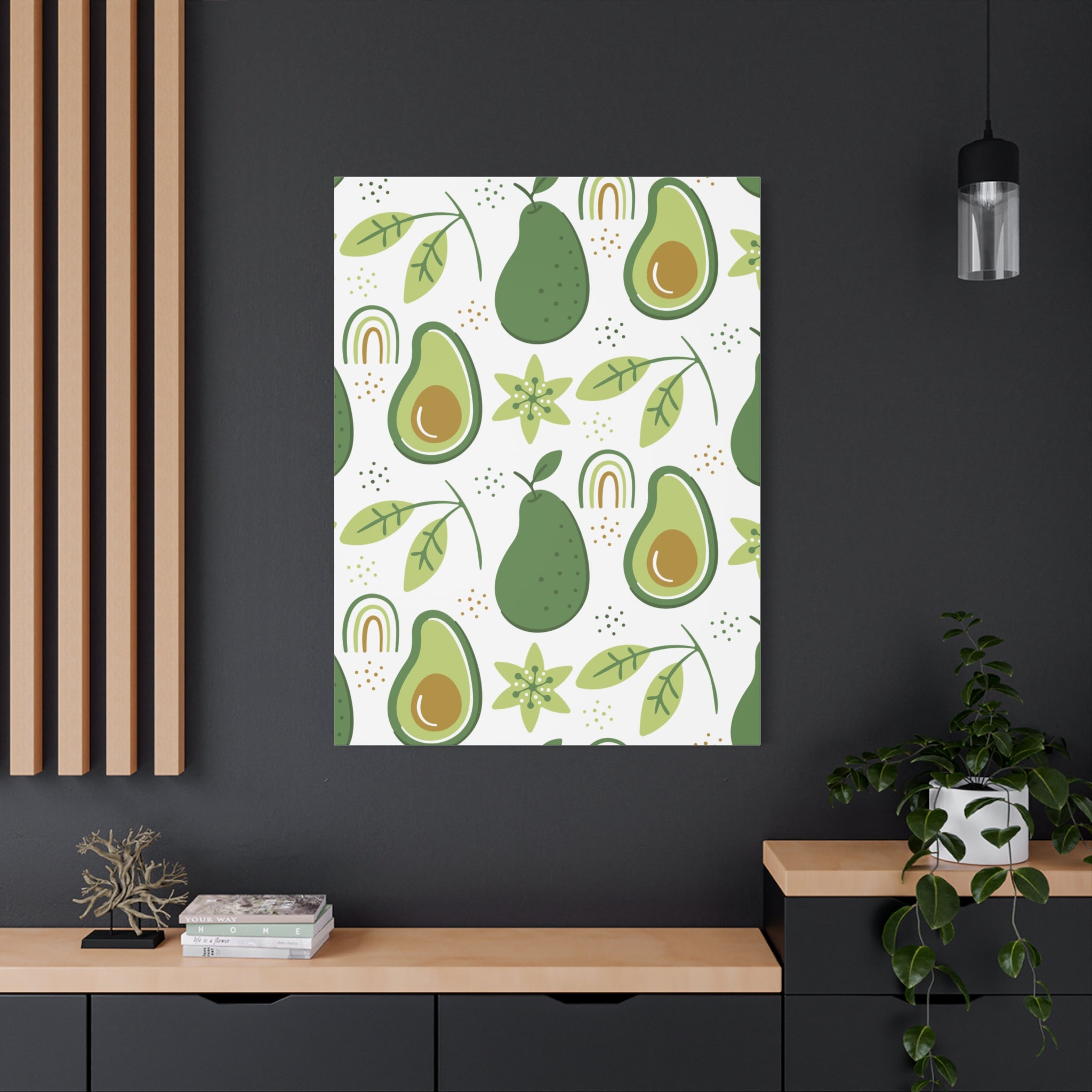 Avocado Dreams Matte Canvas Art