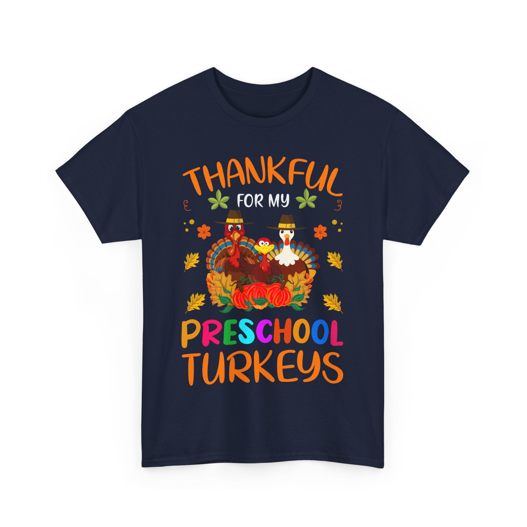 Thanksgiving Preschool Turkeys T-Shirt