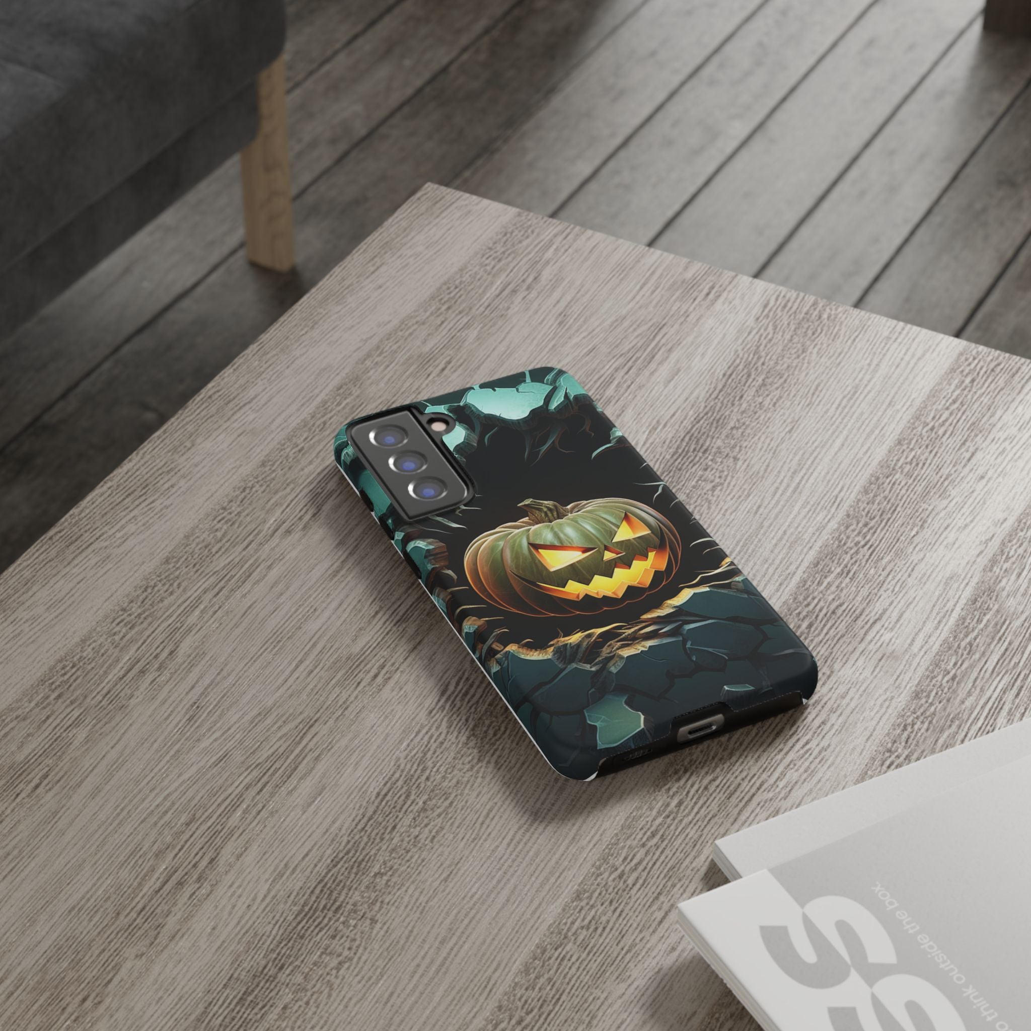 Spooky Jack-o'-Lantern Samsung Case