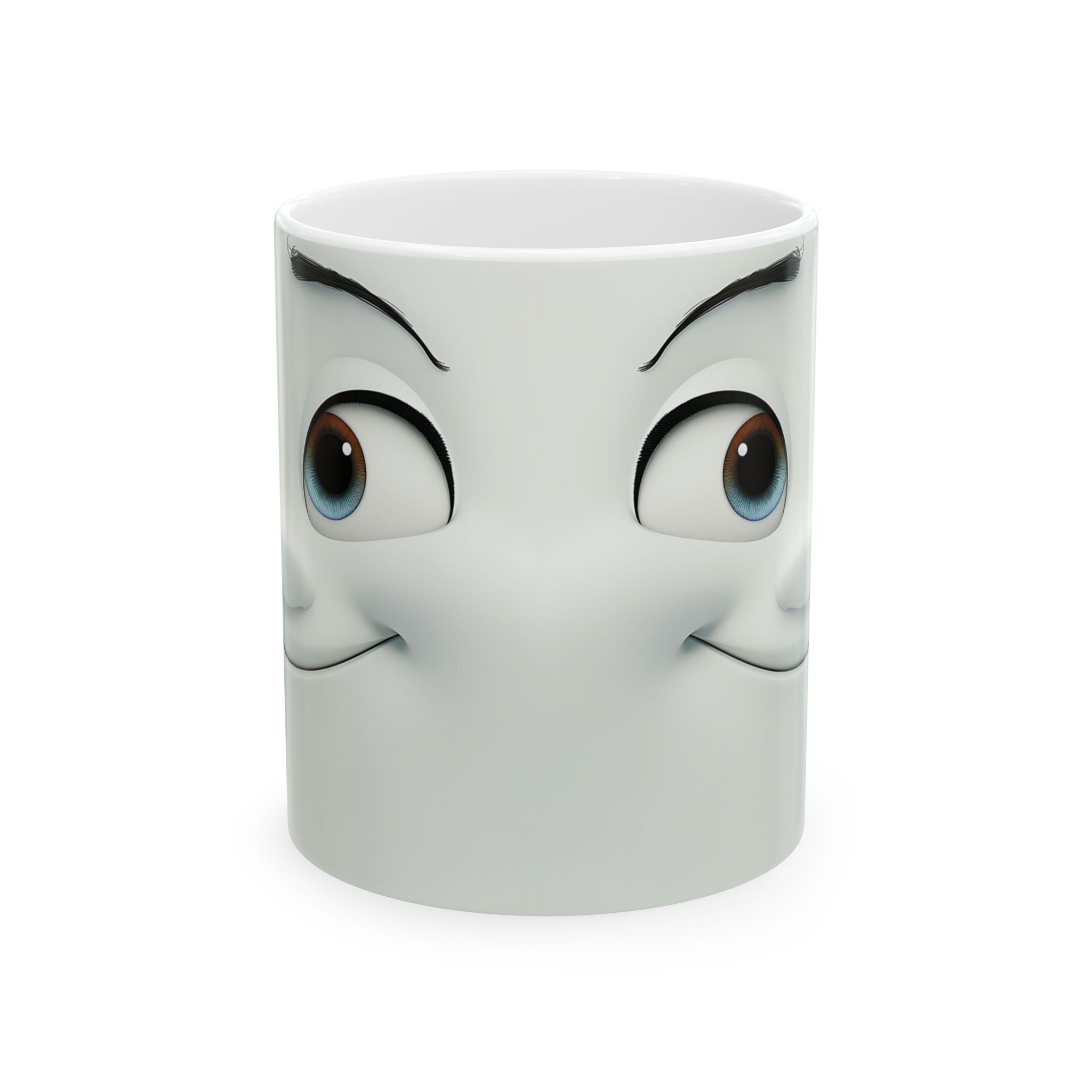 Winking Face Mug - Cute Cartoon Mug