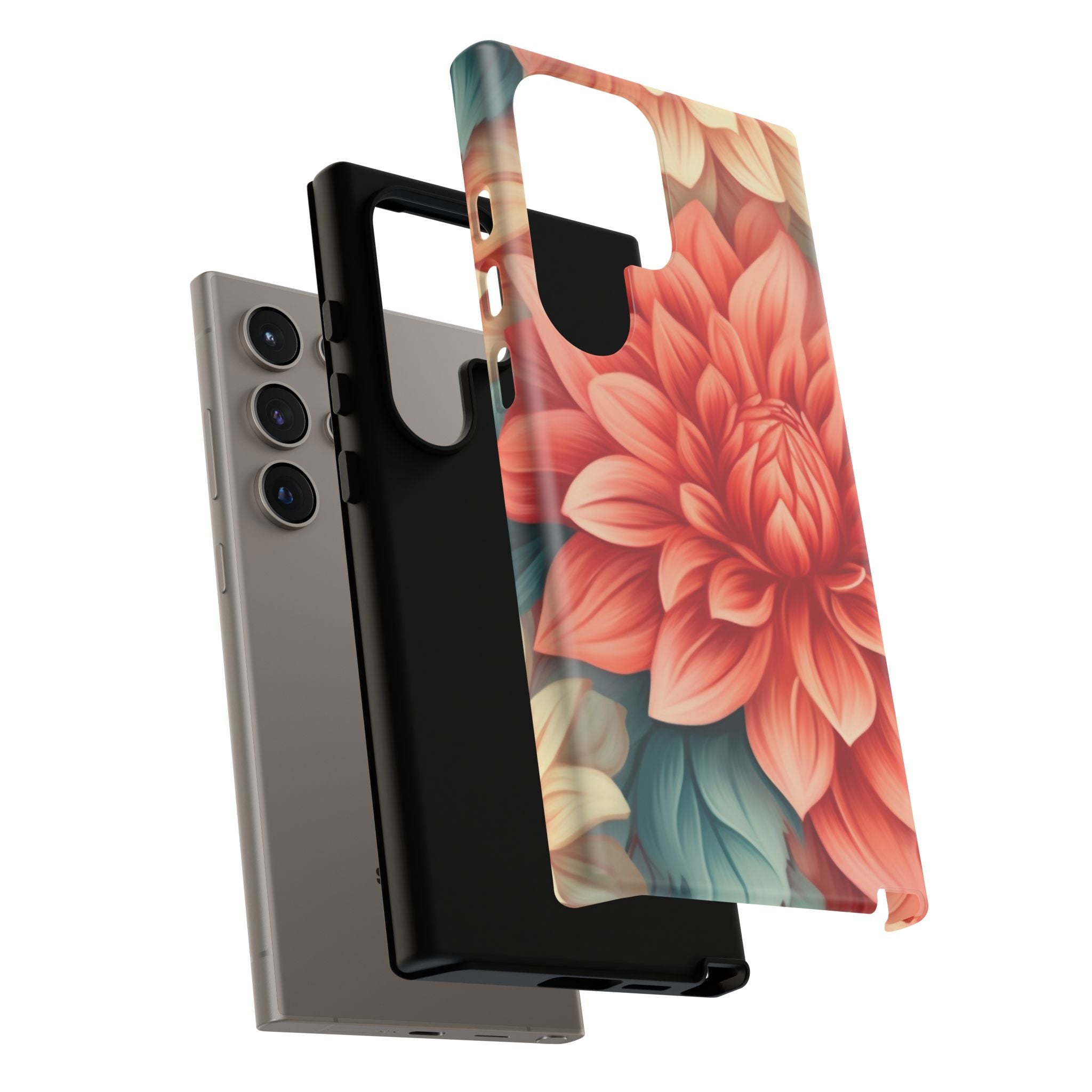 Dahlia Bloom Samsung Phone Case