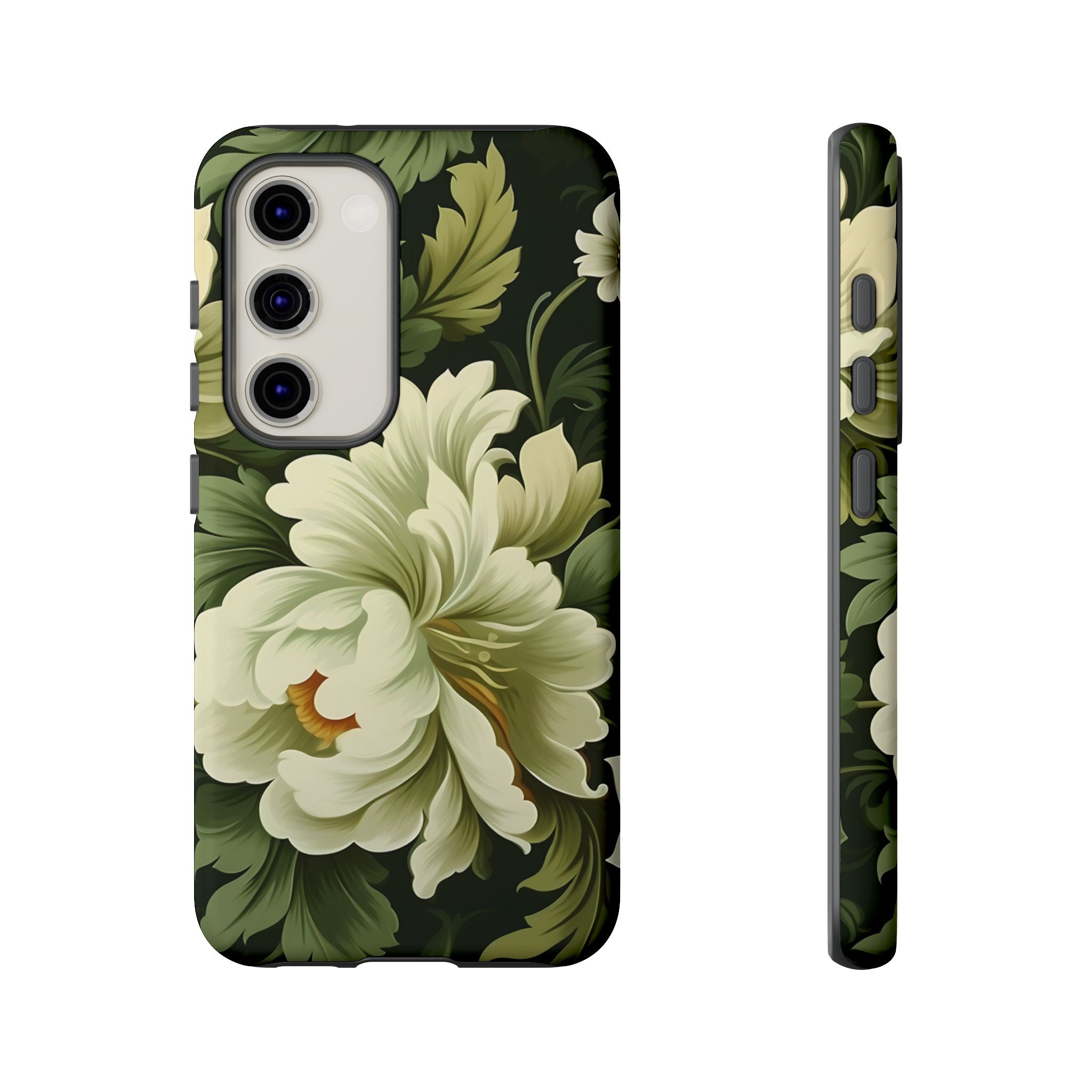 Opulent Floral Samsung Case - Dark Green