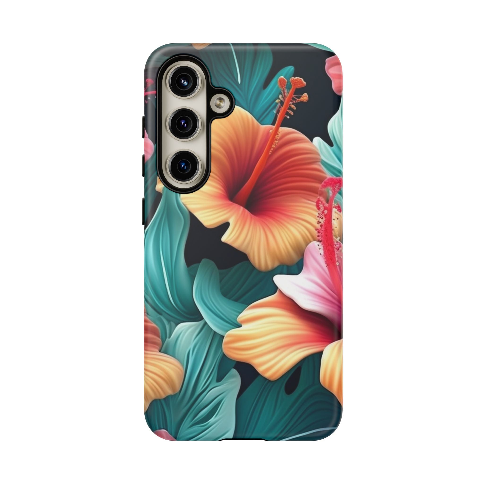 Vibrant Hibiscus Samsung Phone Case