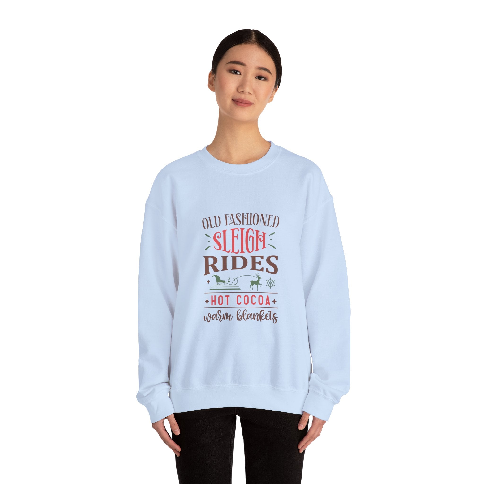 Vintage Sleigh Rides Christmas Sweatshirt