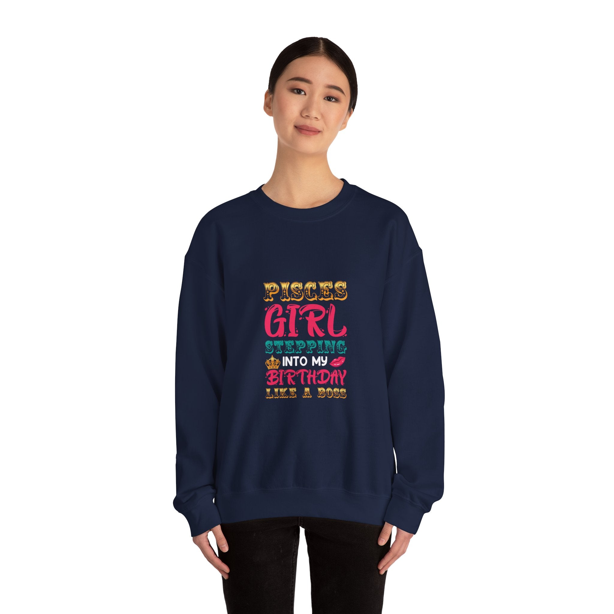 Pisces Girl Birthday Sweatshirt