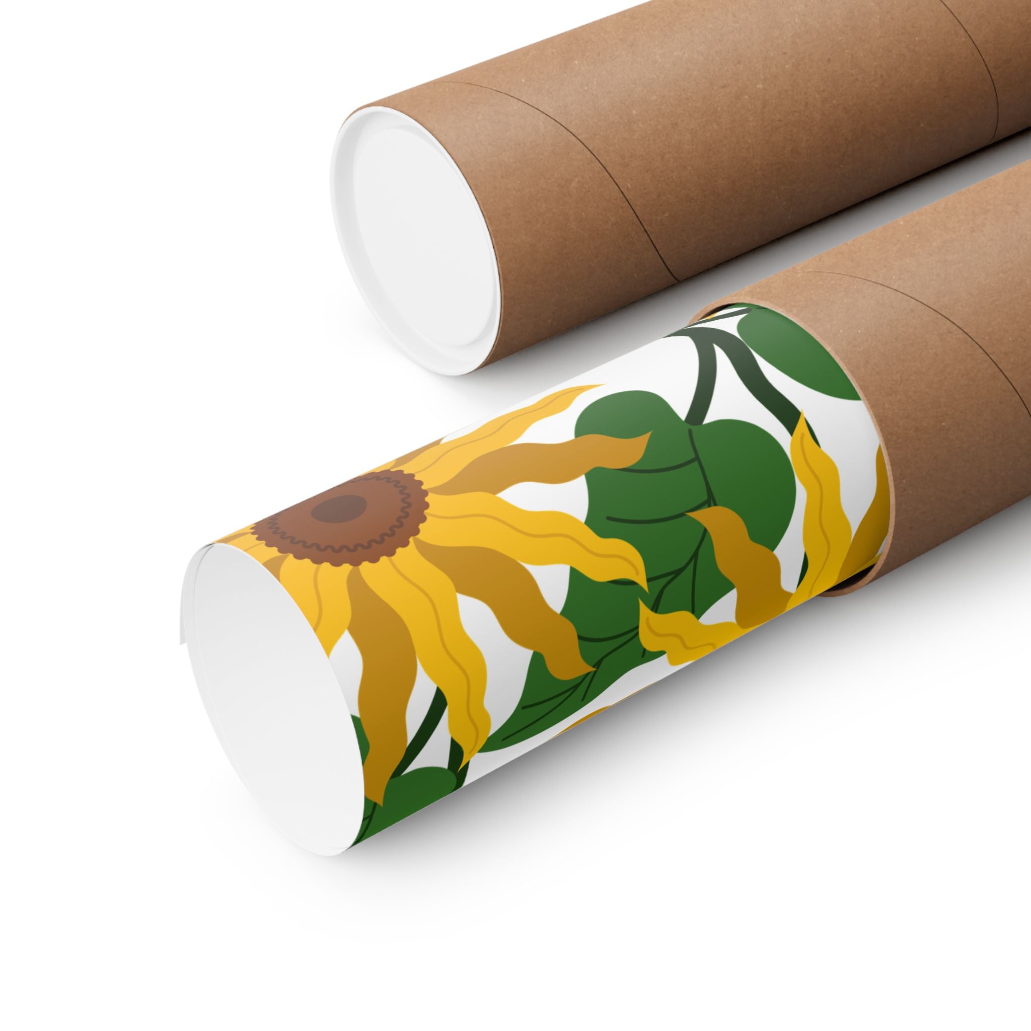 Bold Sunflower Poster - Floral Art Print