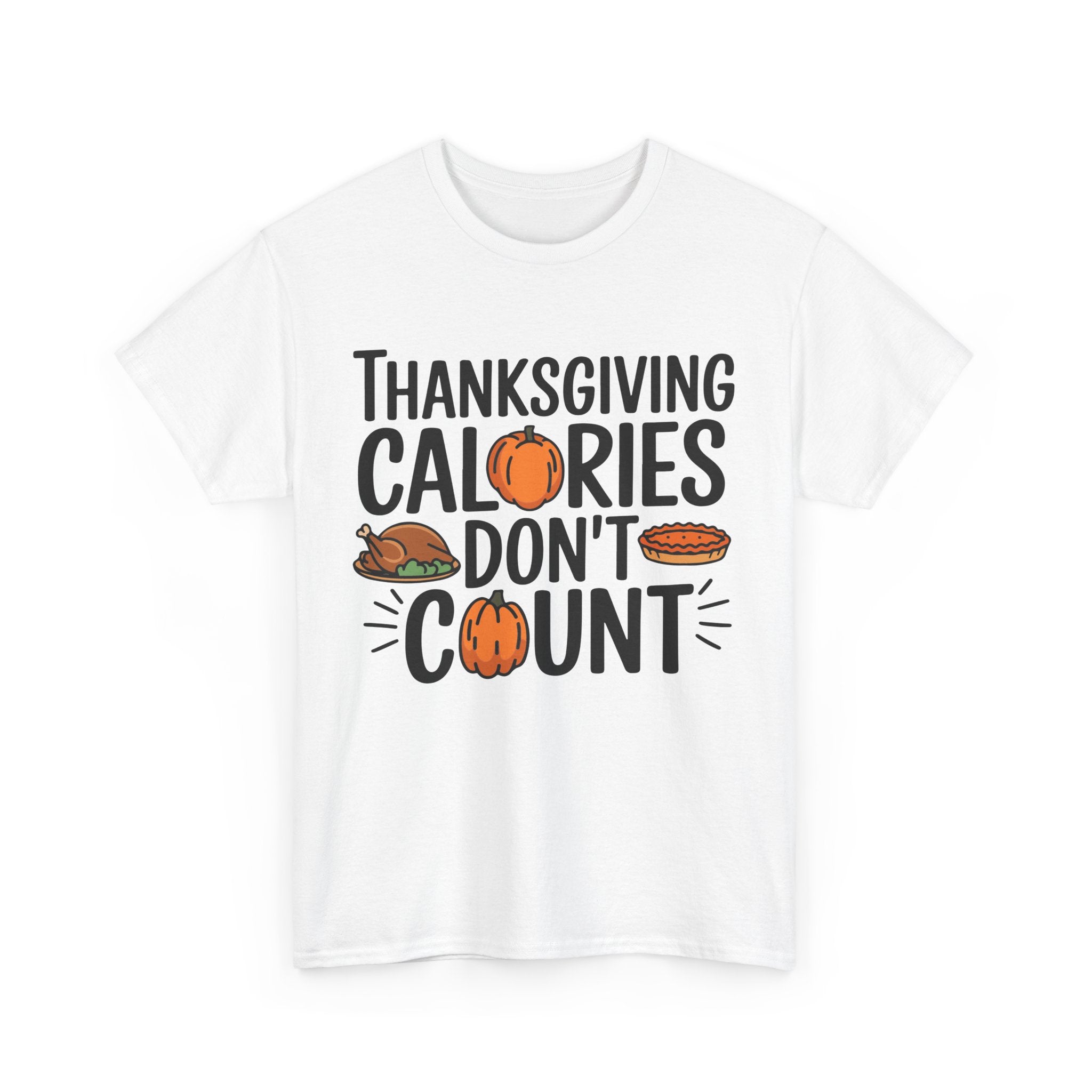 Minimalist Thanksgiving Turkey & Pie T-Shirt