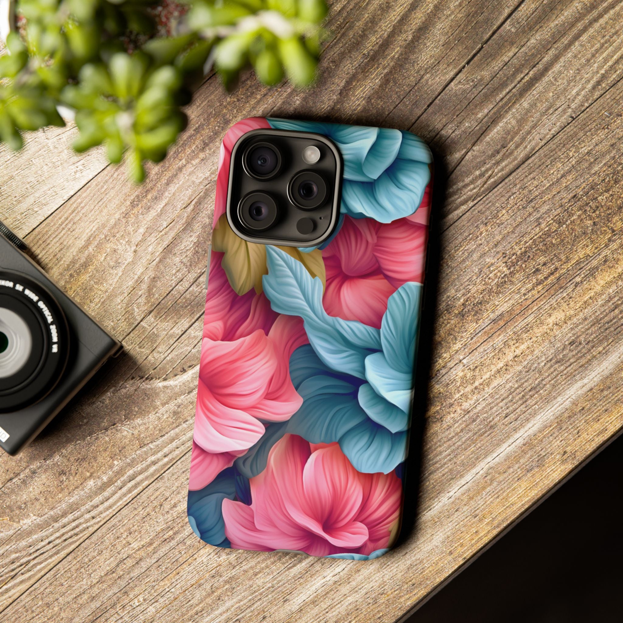 Floral Bloom Hexagon iPhone Case