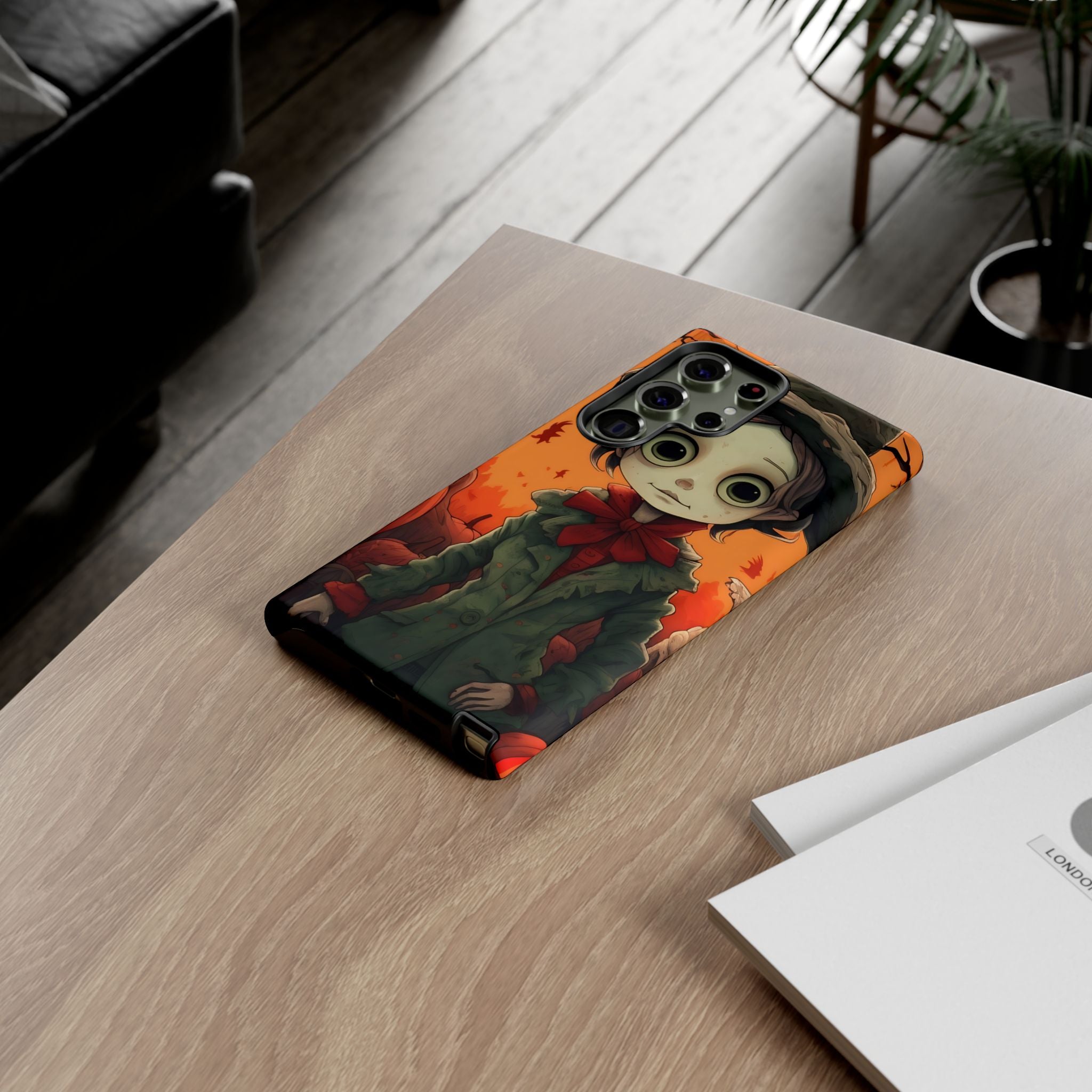 Spooky Autumn Child Samsung Case