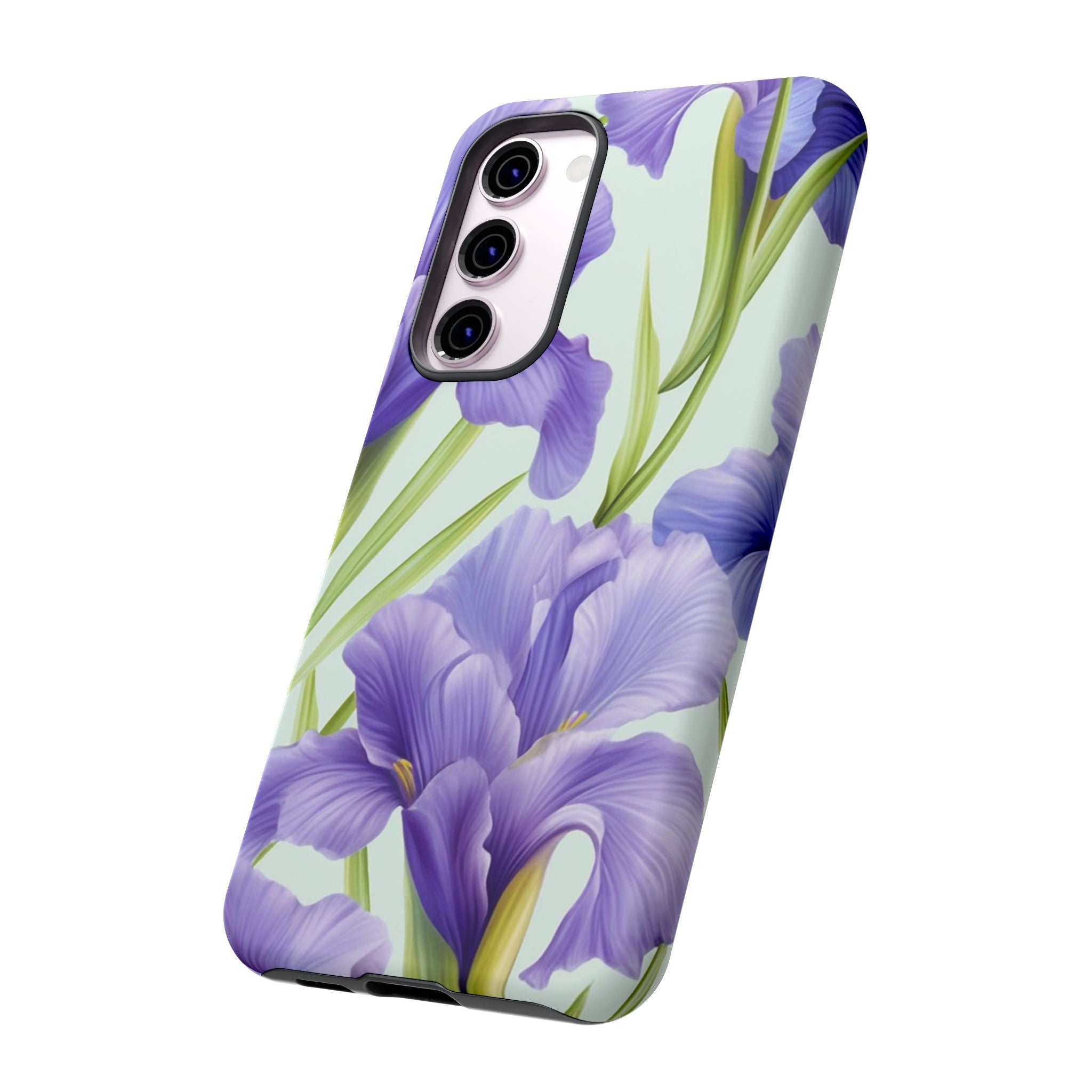 Elegant Purple Iris Samsung Phone Case