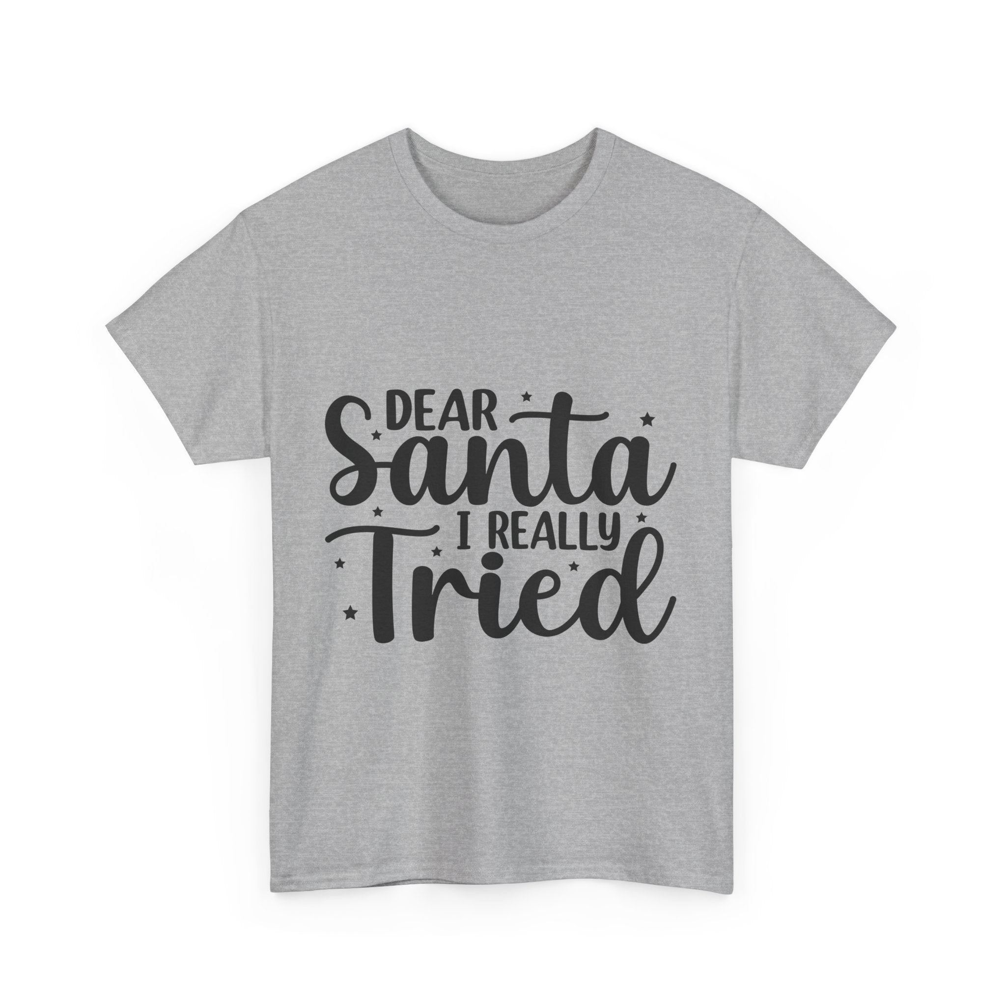 Dear Santa, I REALLY Tried Xmas Tee