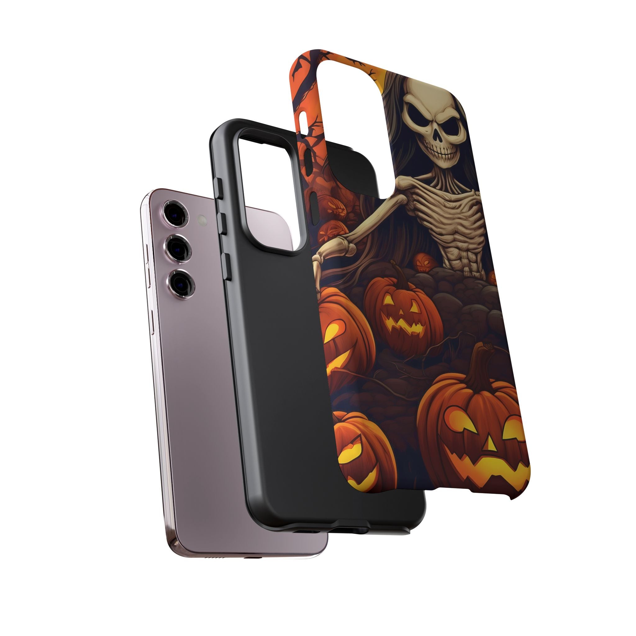 Spooky Skeleton Halloween Samsung Case