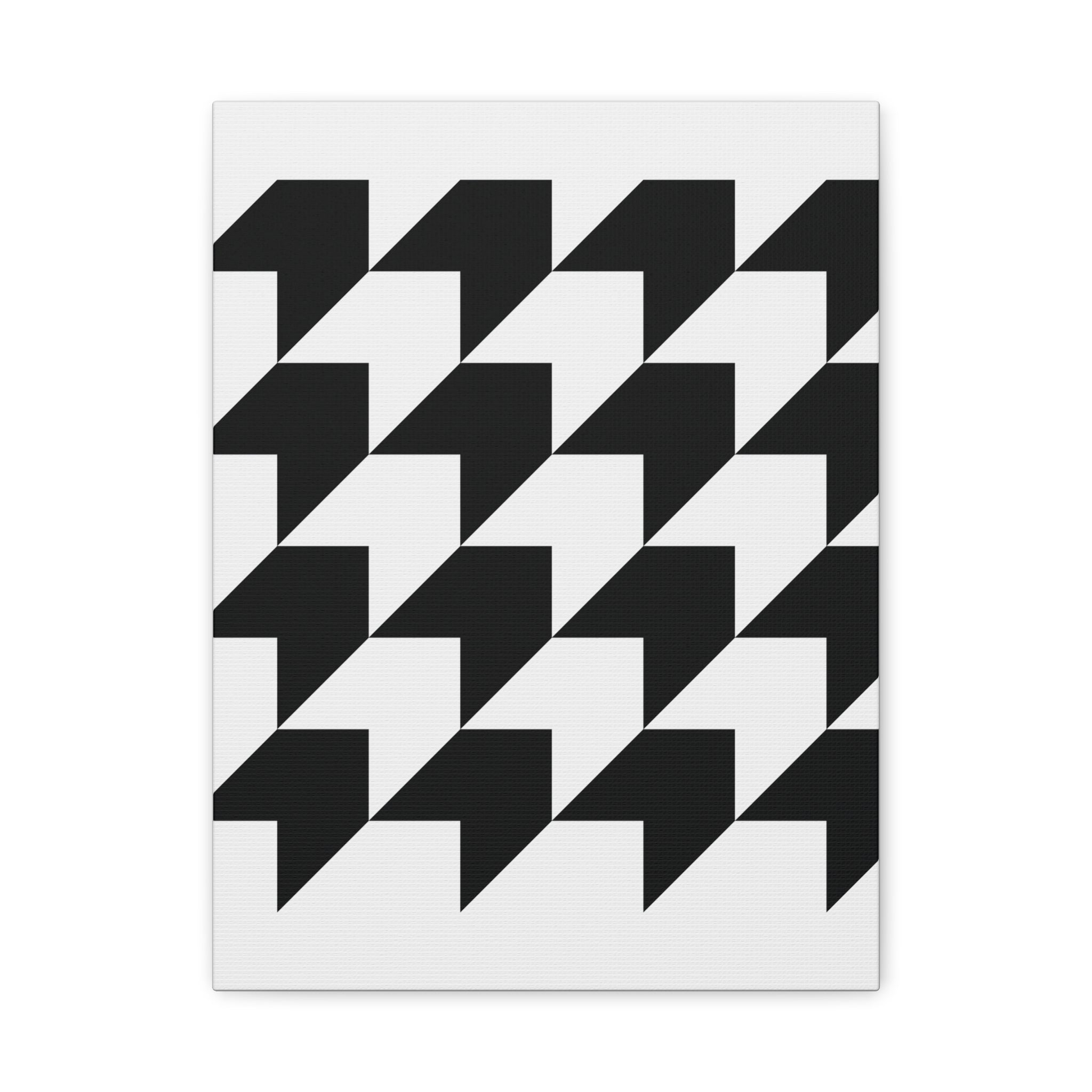 Geometric Arrow Canvas Art - Modern Minimalist