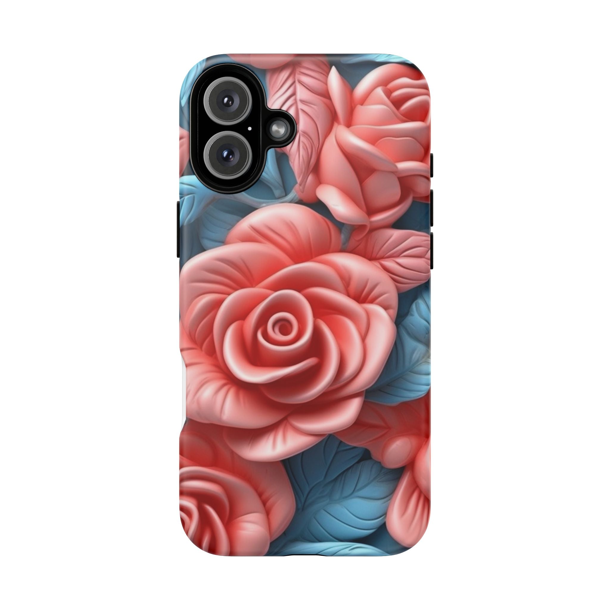 Stylized Floral iPhone Case - Hexagon Stone