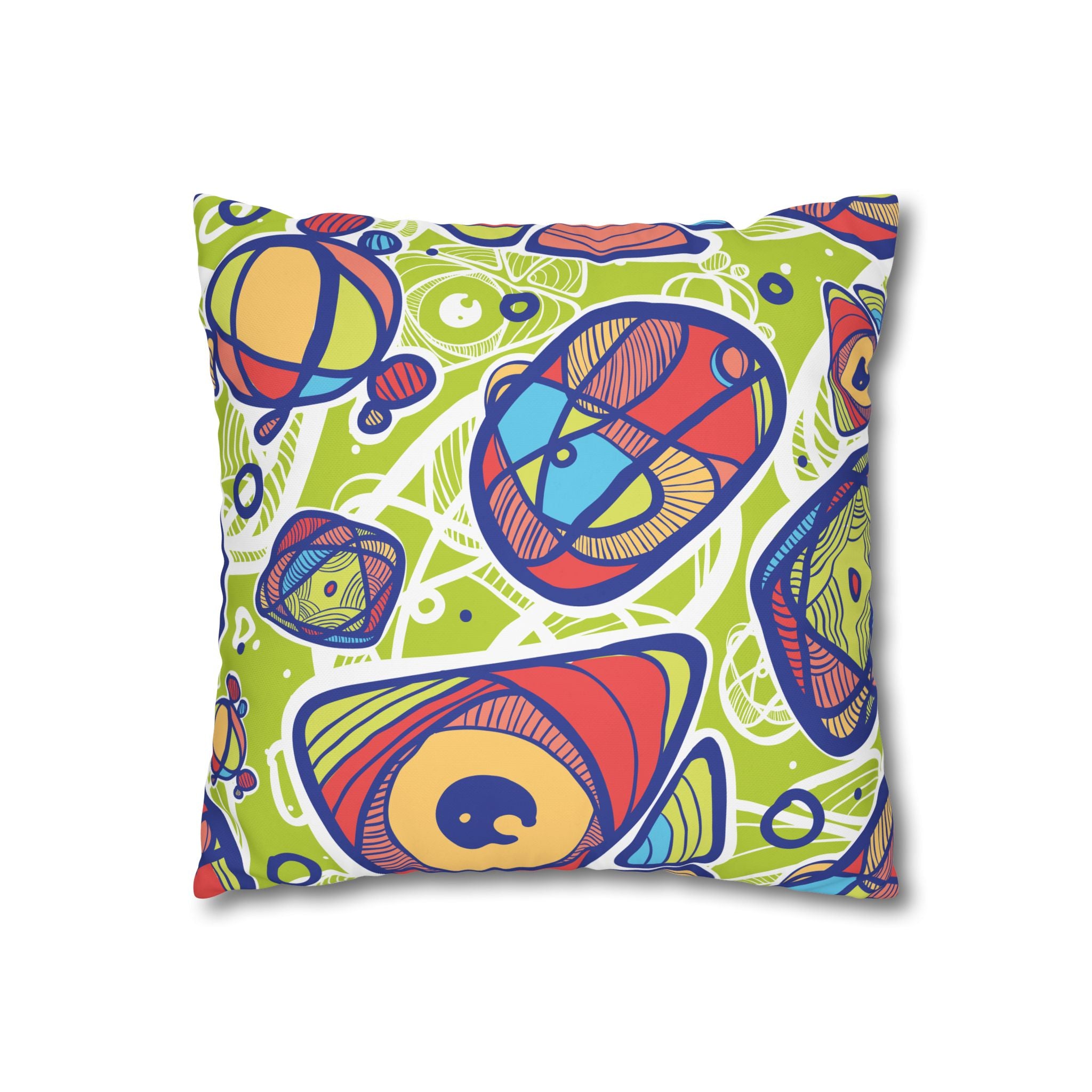 Psychedelic Geo Pillowcase - Vivid Dreams