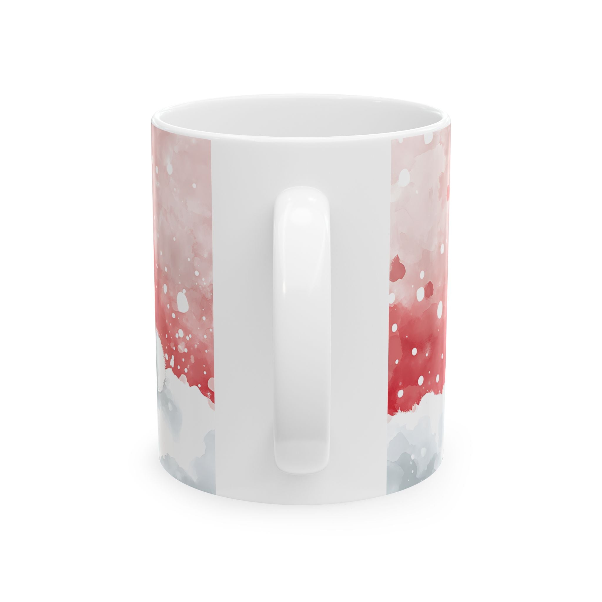 Arctic Wolf Christmas Mug - Festive Charm