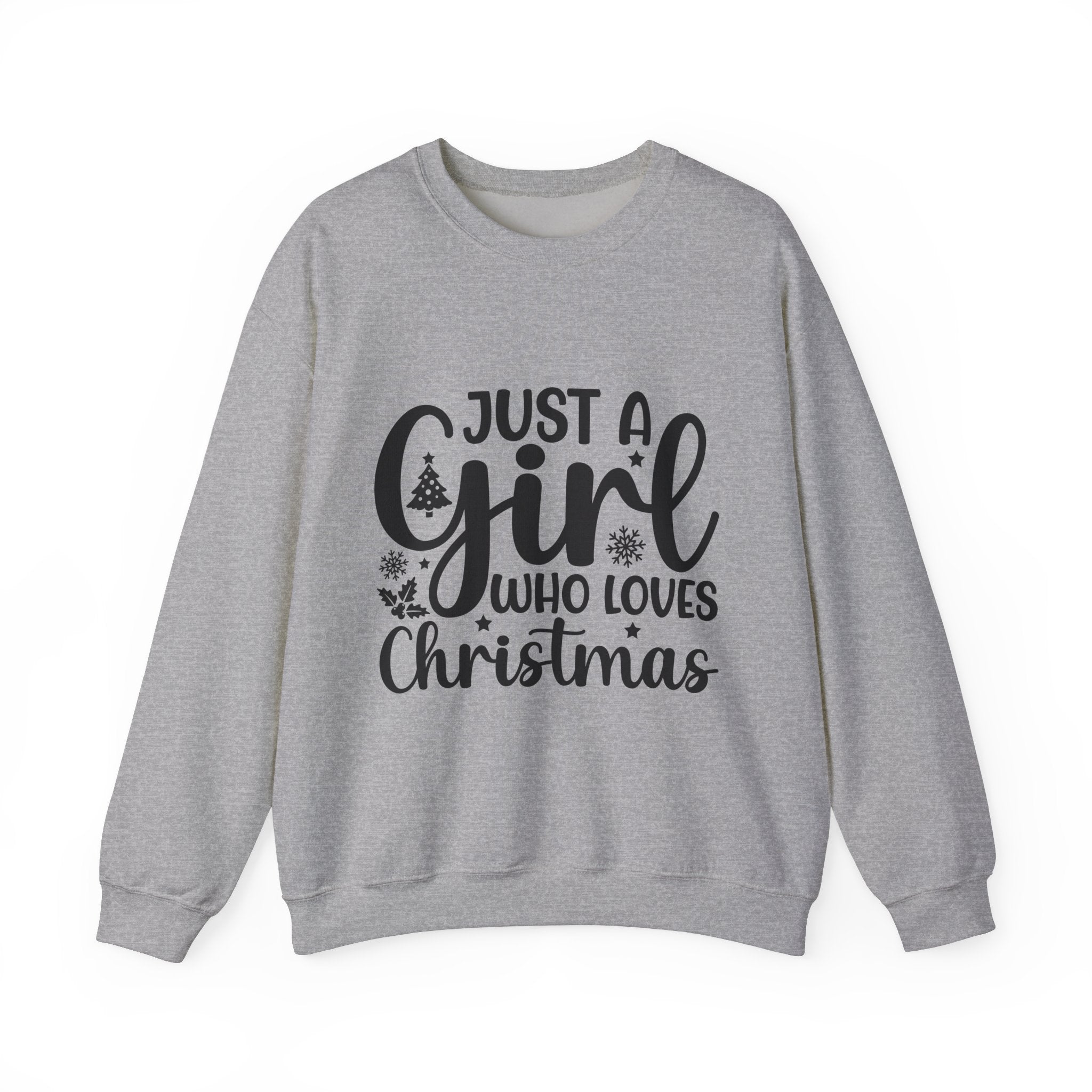 Black Christmas Sweatshirt: Minimalist Style