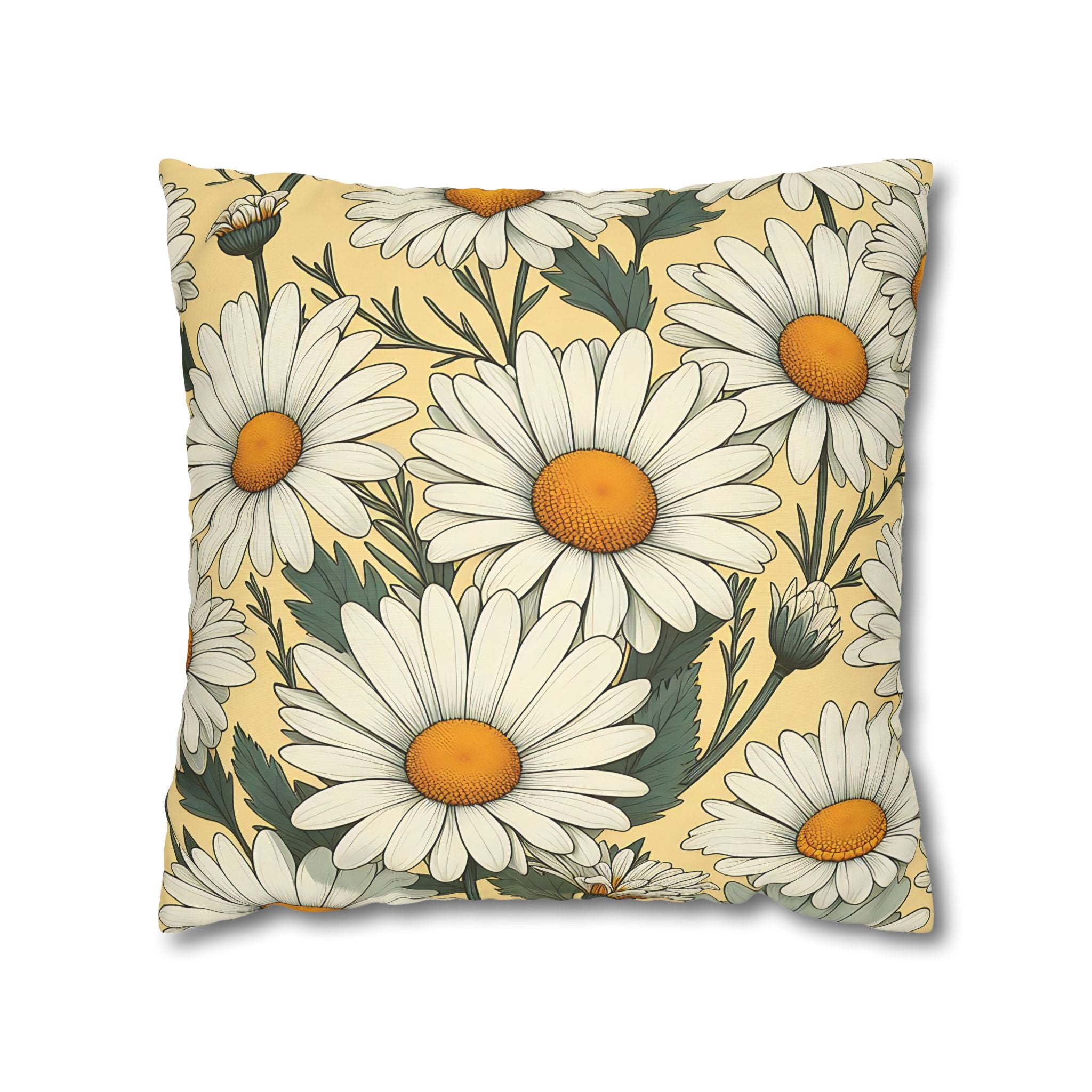 Daisy Delight Pillowcase - Botanical Floral