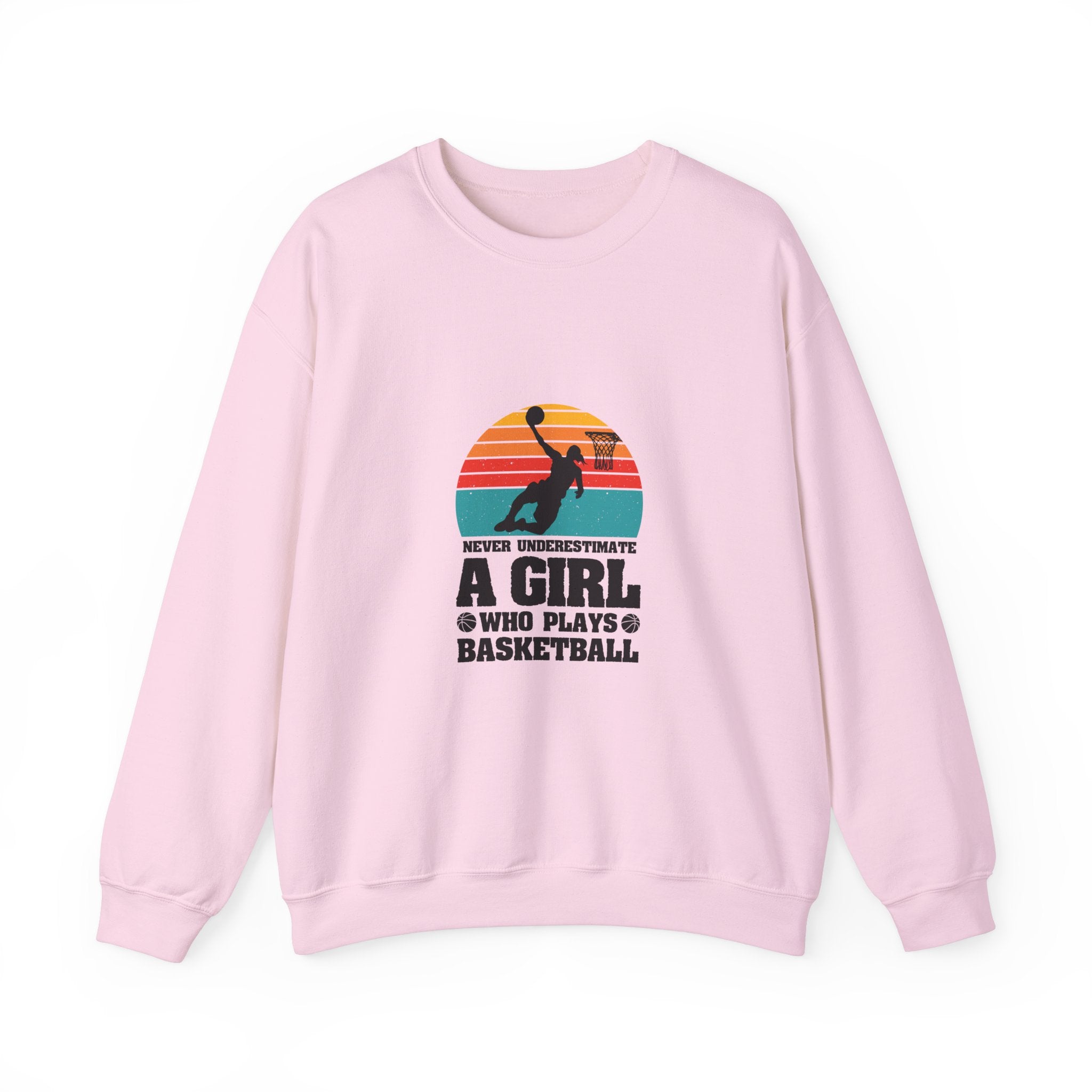 Girl Power Basketball Retro Sweatshirt