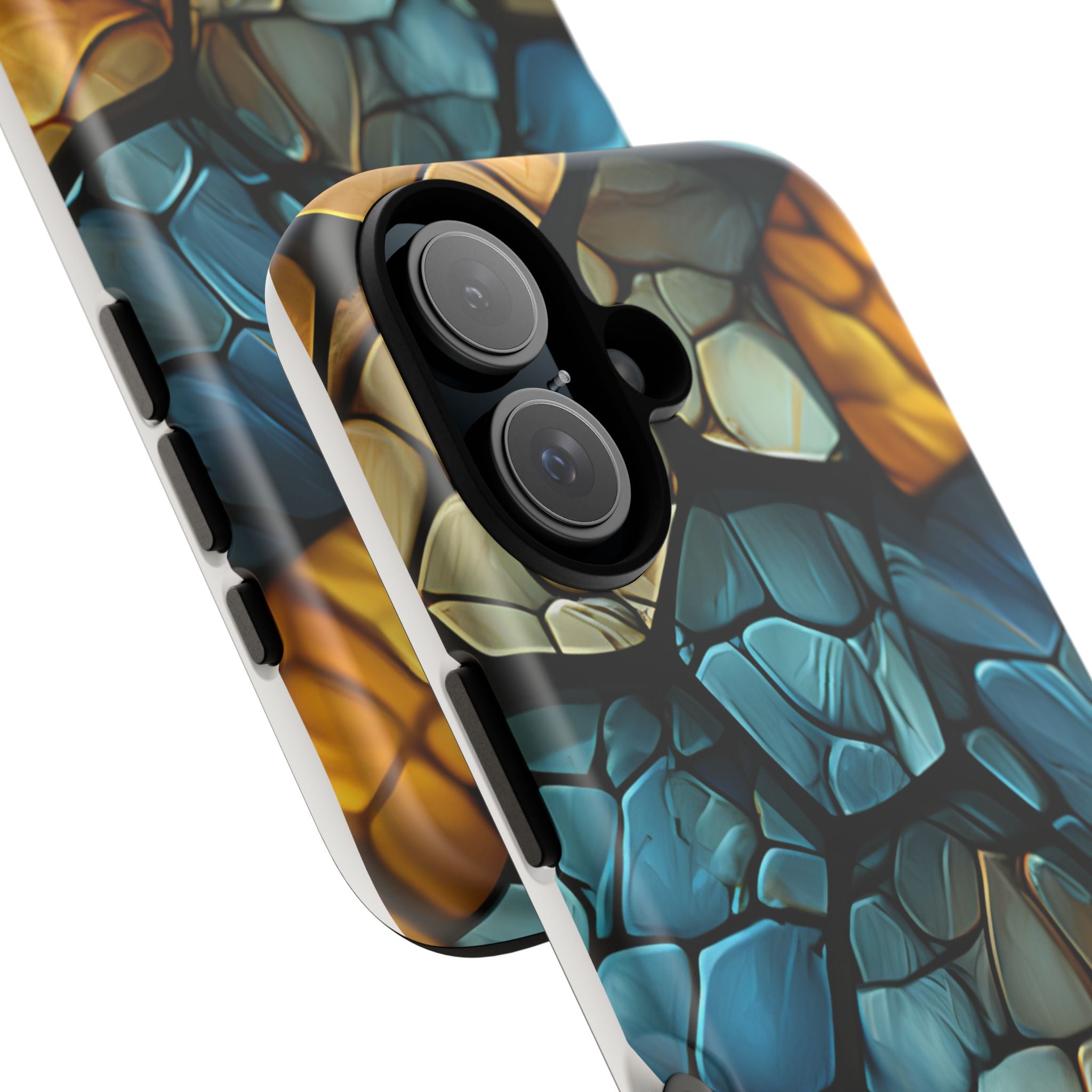 Abstract Stone Mosaic iPhone Case