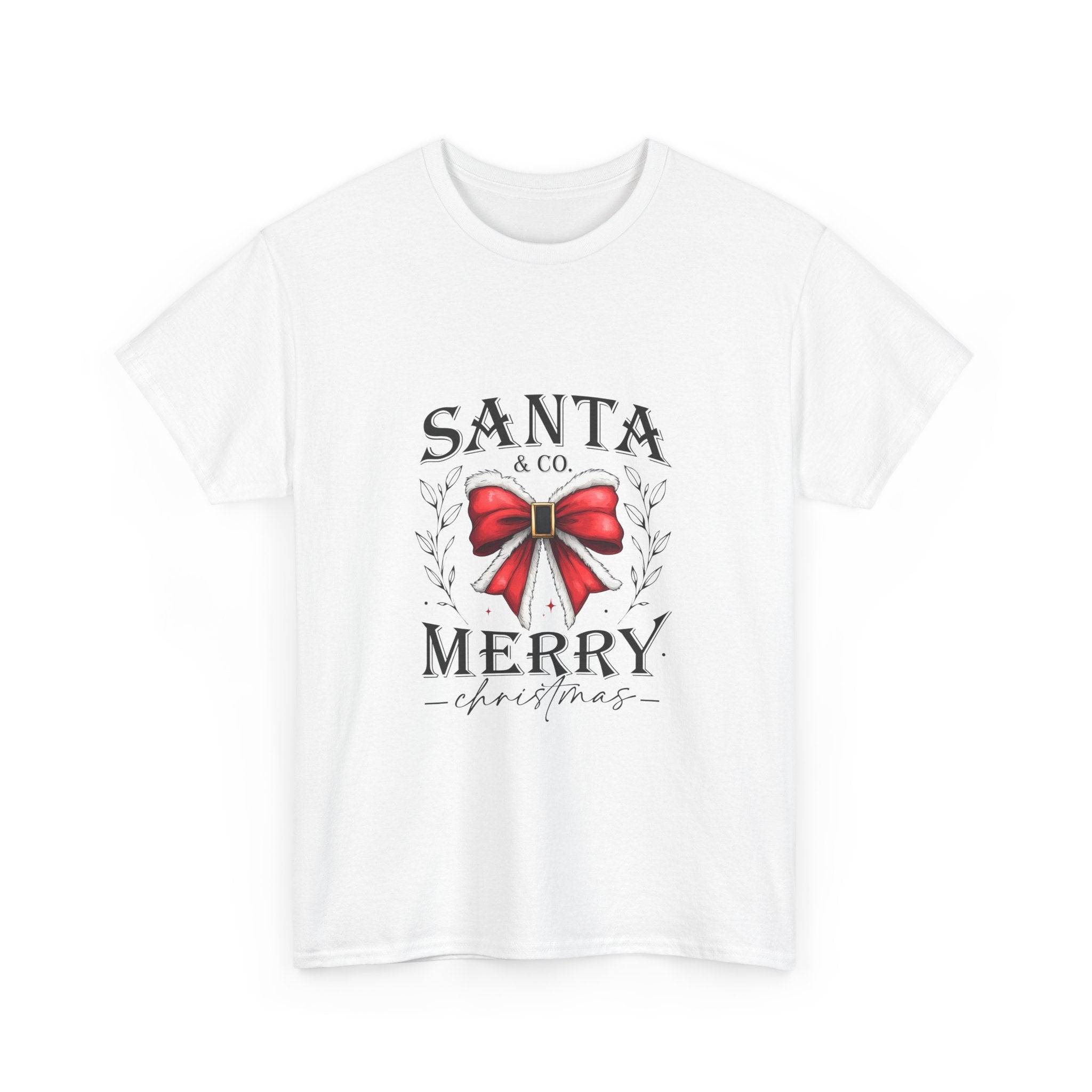 Santa & Co. Merry Christmas Bow T-Shirt