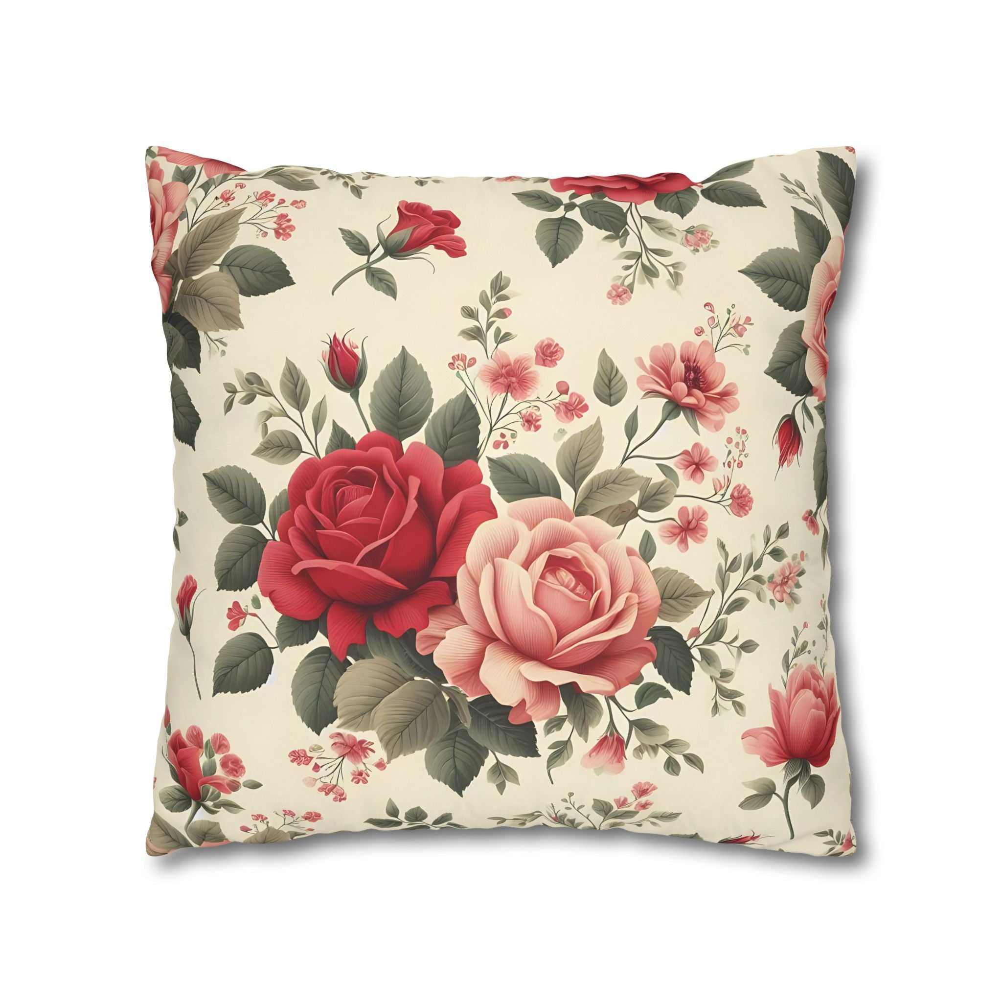 Vintage Rose Pillowcase - Floral Bedding